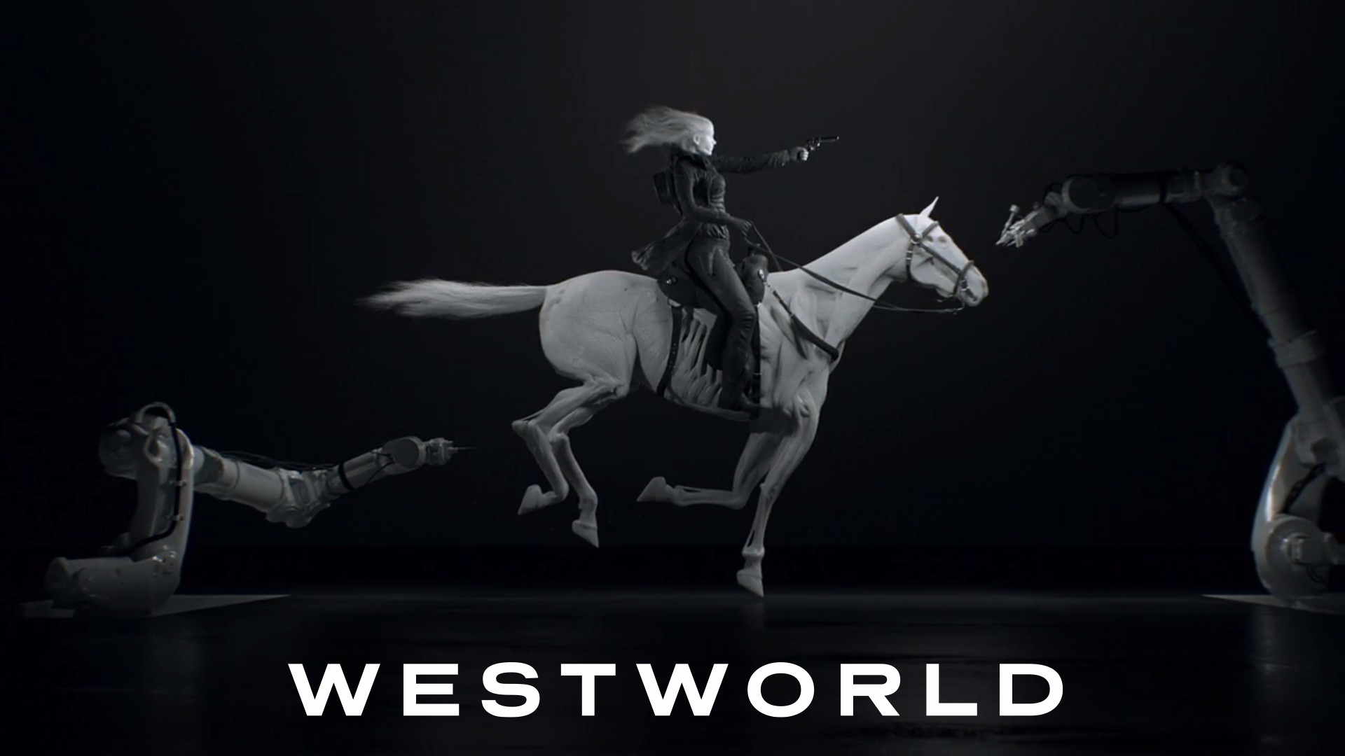 Westworld, Cavallo robotico, Bracci robotici, Sigla, Full HD, sfondo desktop