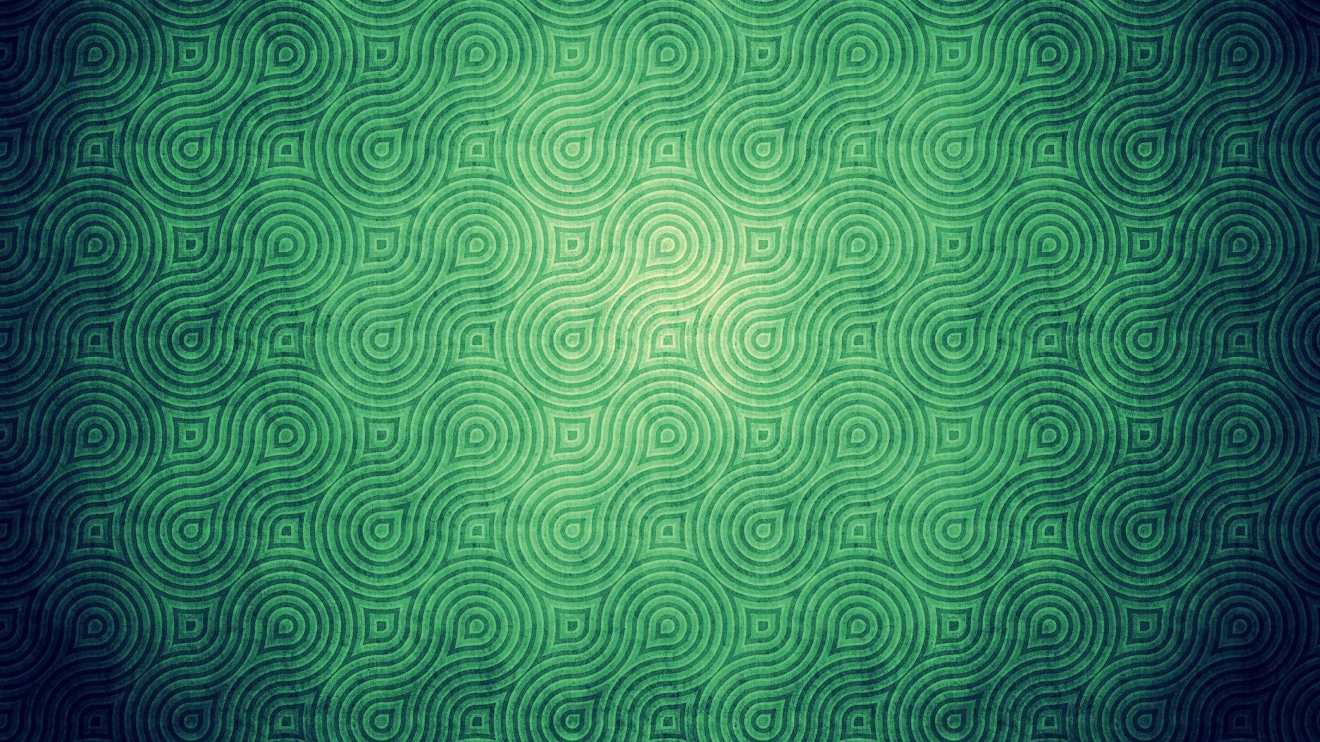 Motivo a spirale, Texture, Verde acqua, Full HD, sfondo per PC