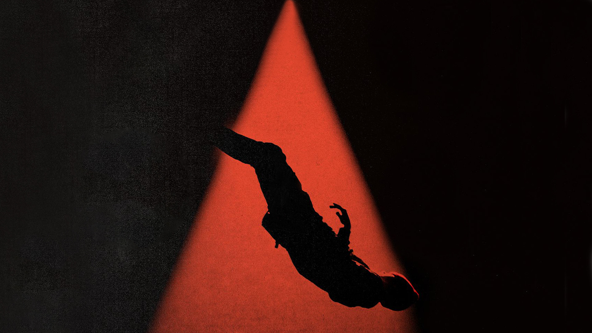 Twenty One Pilots, Silhouette, Triangolo rosso, Caduta, 1920x1080, sfondo per PC