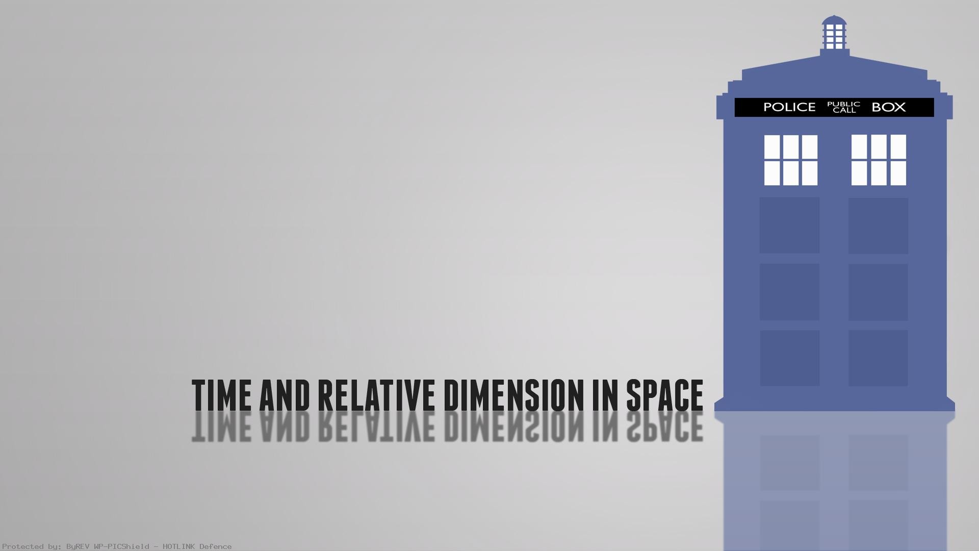 TARDIS, Time And Relative Dimension In Space, Doctor Who, Minimalista, Grigio, sfondo desktop