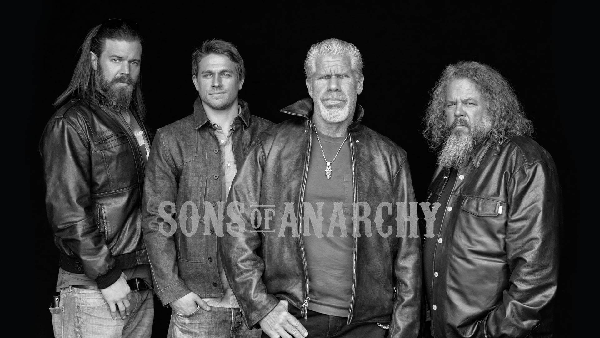 Ryan Hurst, Charlie Hunnam, Ron Perlman, Mark Boone Junior, Sons of Anarchy, sfondo desktop