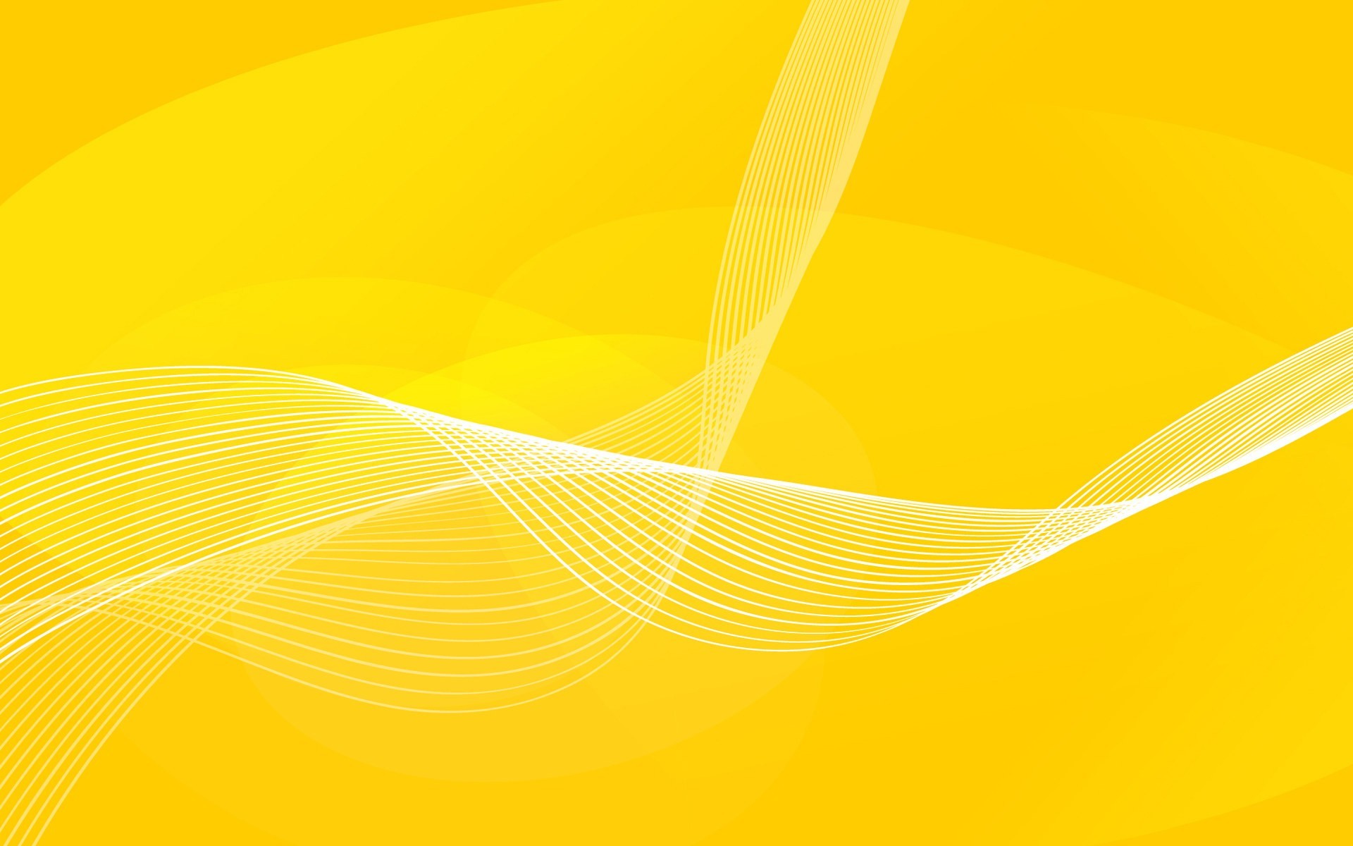 Linee ondulate, Giallo, Astratto, Full HD, sfondo Windows 11