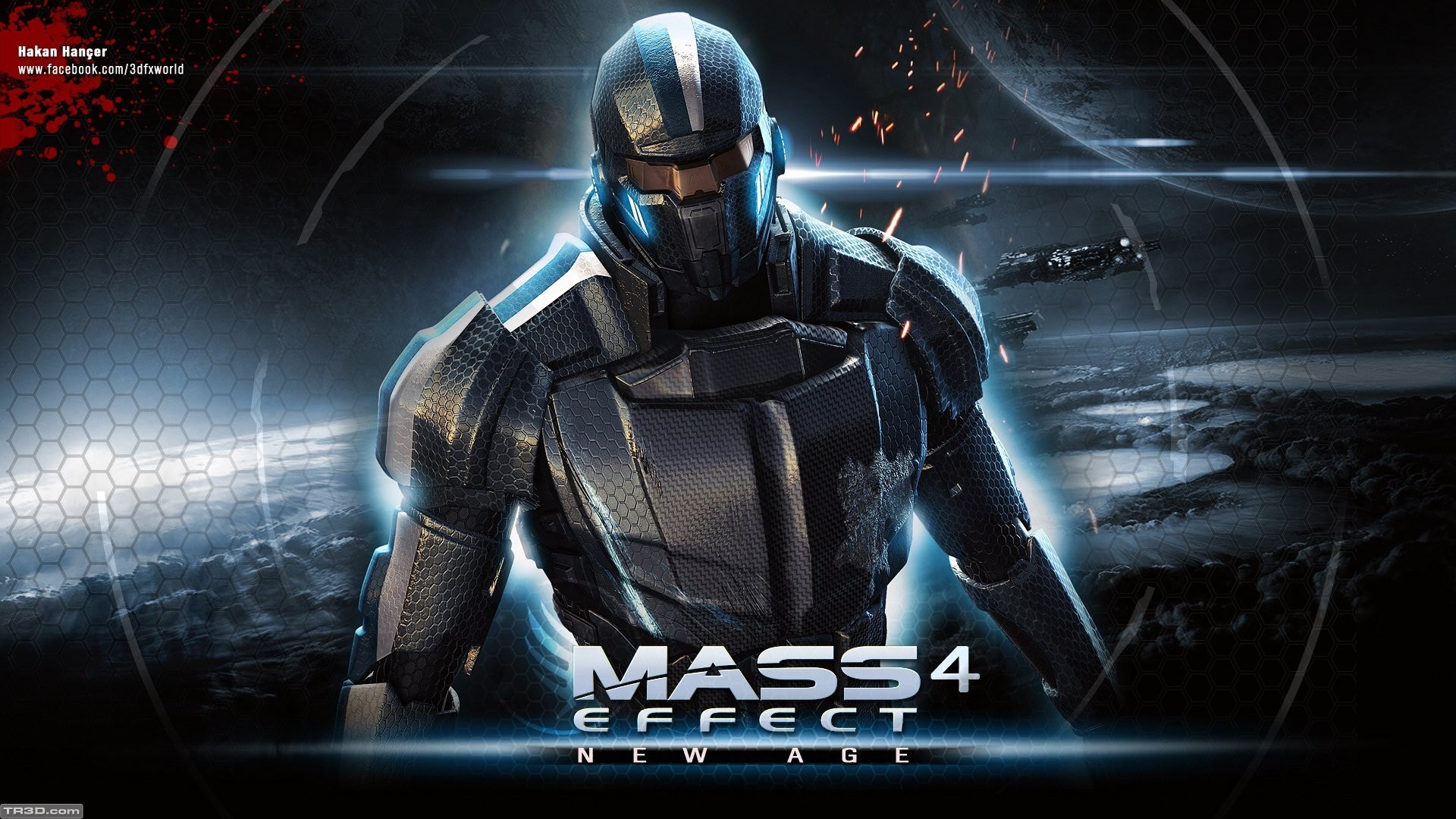 Mass Effect 4: New Age, Mass Effect, Armatura, Fan art, 16:9 Full HD, sfondo widescreen