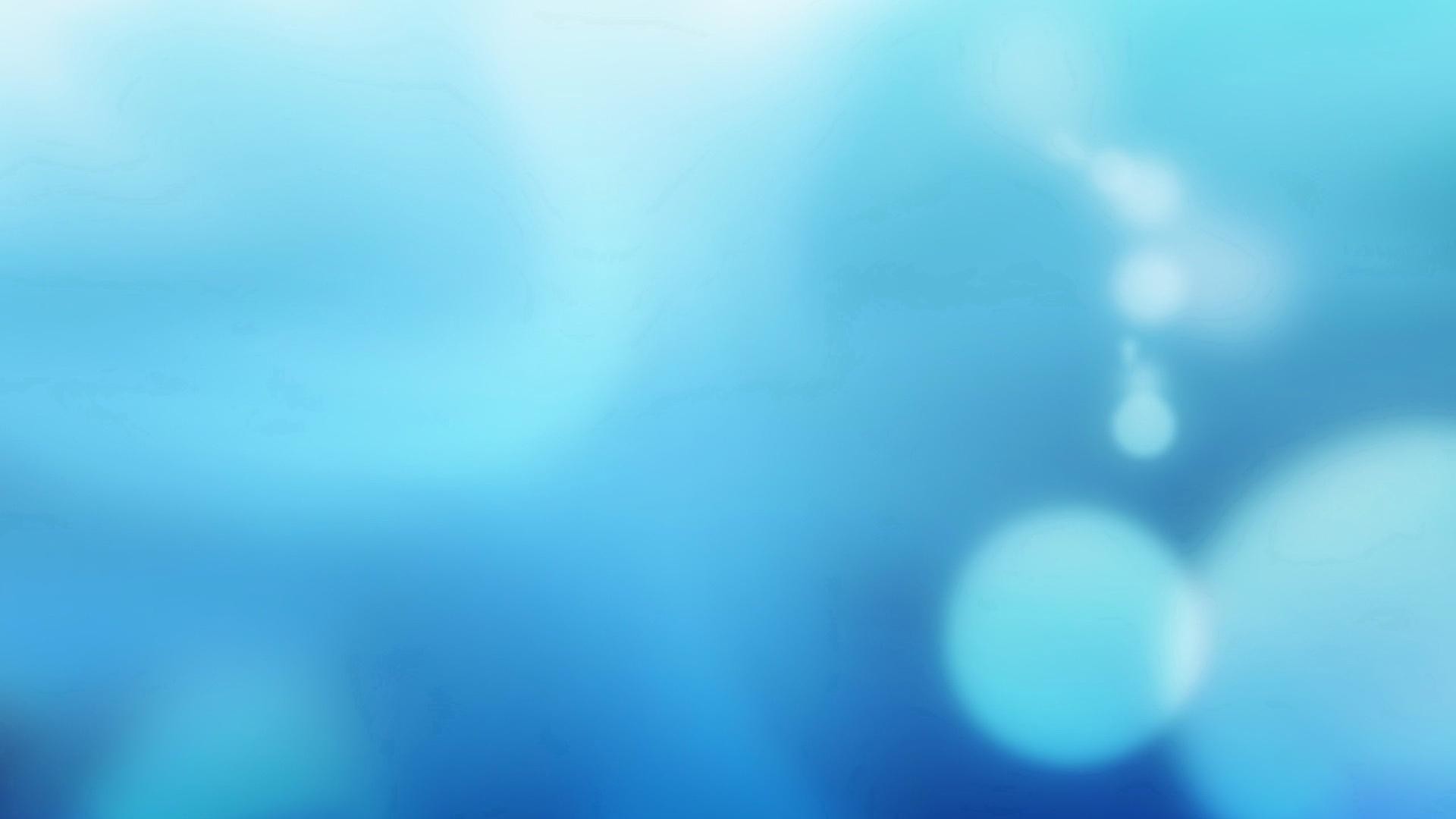 Bokeh, Azzurro, Astratto, Full HD, sfondo per portatile