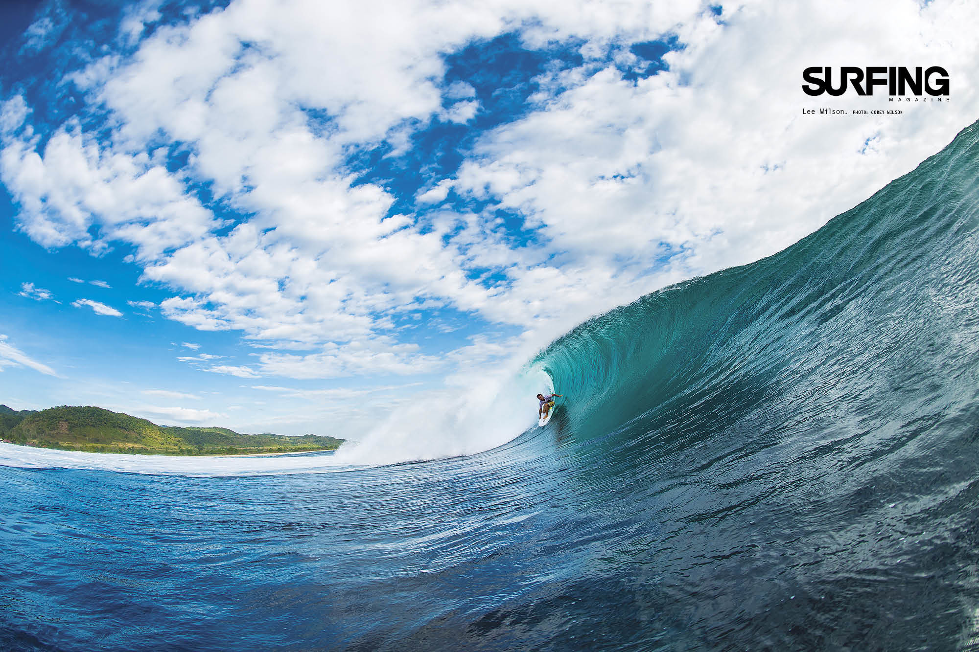 Surfing Magazine, Surfista, Onda, Nuvole, Full HD, wallpaper desktop