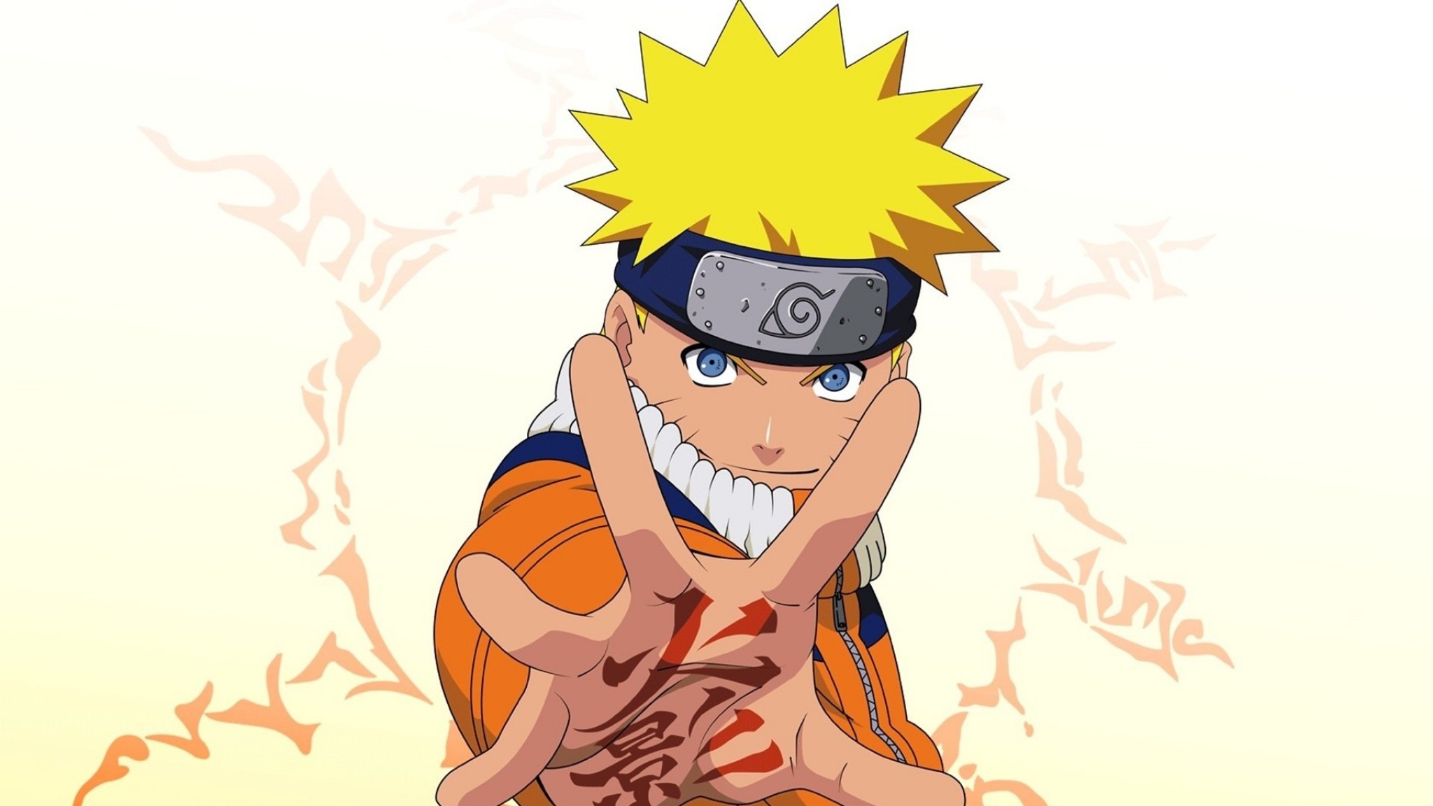Naruto Uzumaki, Naruto, Sorriso, Chibi, Full HD, sfondo desktop