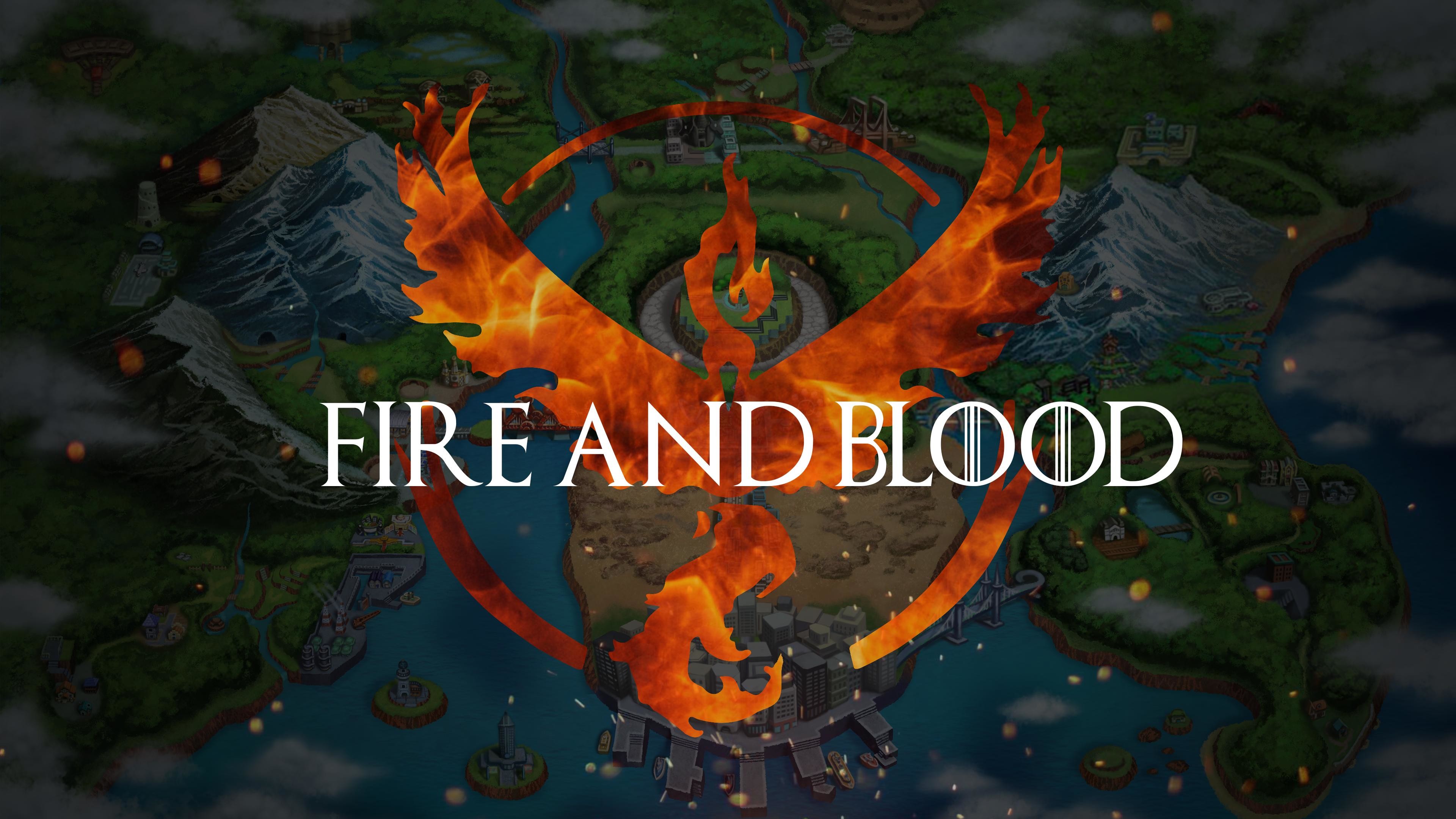 Team Valor, Moltres, Pokémon GO, Fire and Blood, Il Trono di Spade, 4K Ultra HD