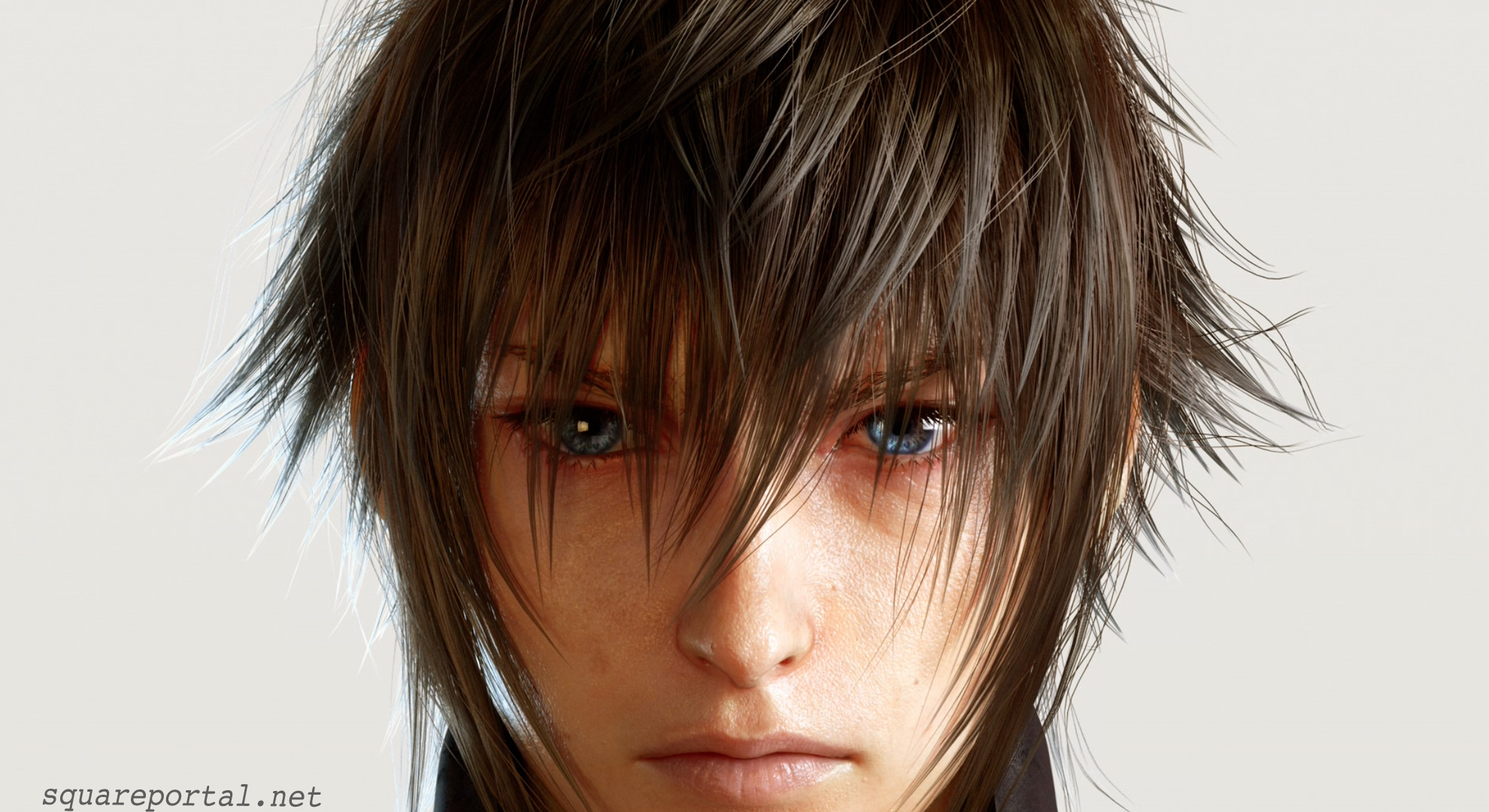 Noctis Lucis Caelum, Final Fantasy XV, Primo piano, Occhi azzurri, sfondo Windows 11