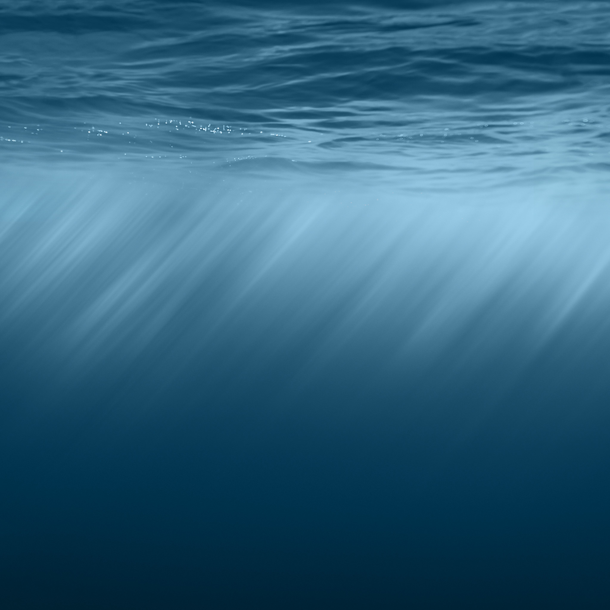Oceano, Sott'acqua, iOS 7, Full HD, wallpaper per tablet