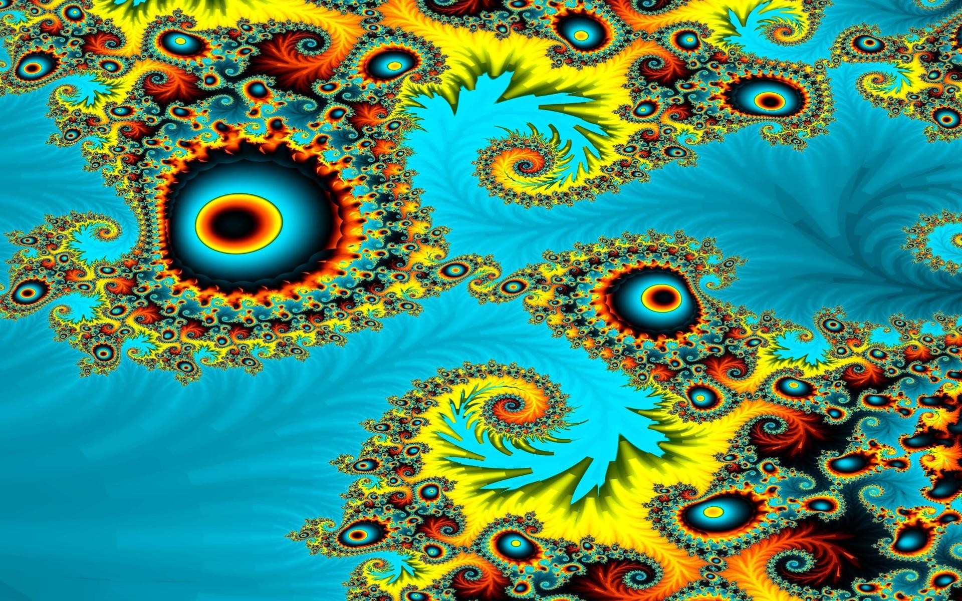 Frattale, Insieme di Mandelbrot, Spirale, Azzurro, 1920x1200, sfondo MacBook Pro
