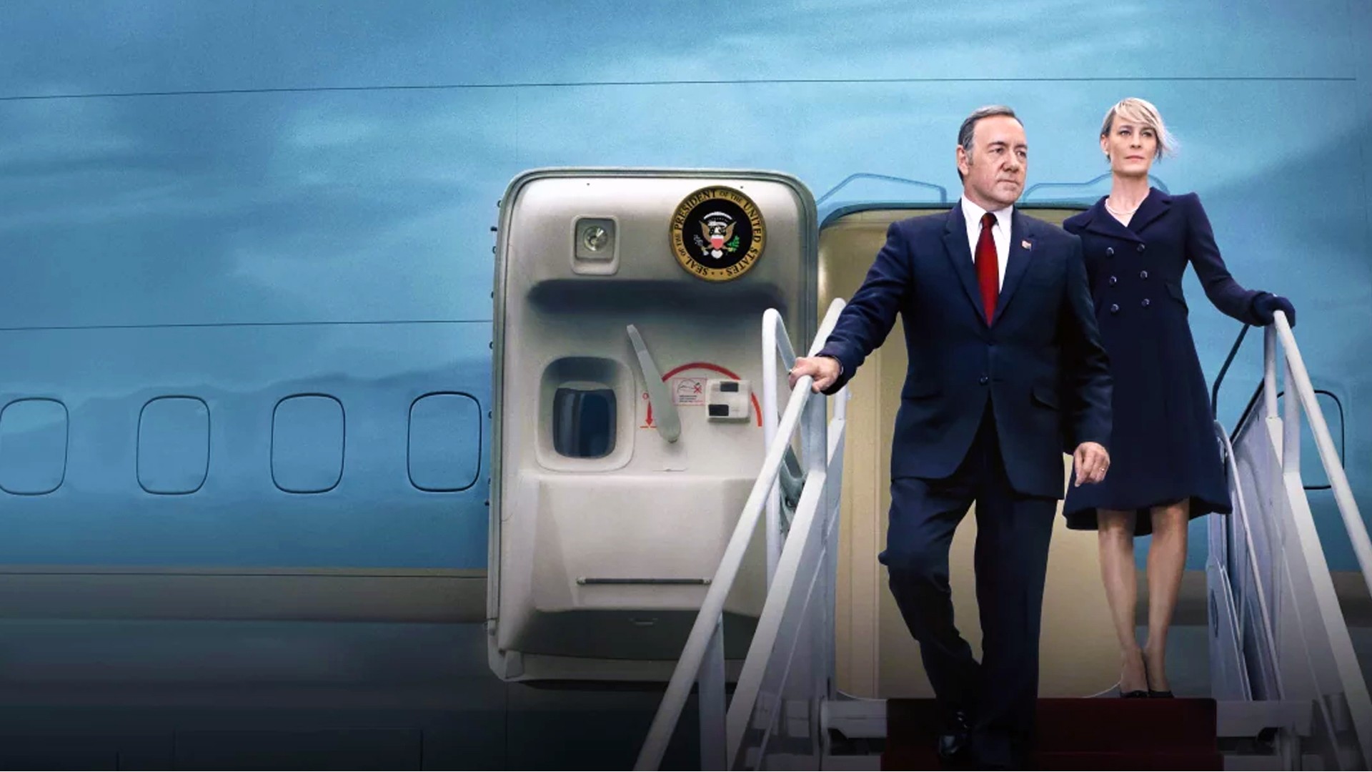 Frank Underwood, Claire Underwood, Kevin Spacey, Robin Wright, House of Cards, Air Force One, sfondo Full HD