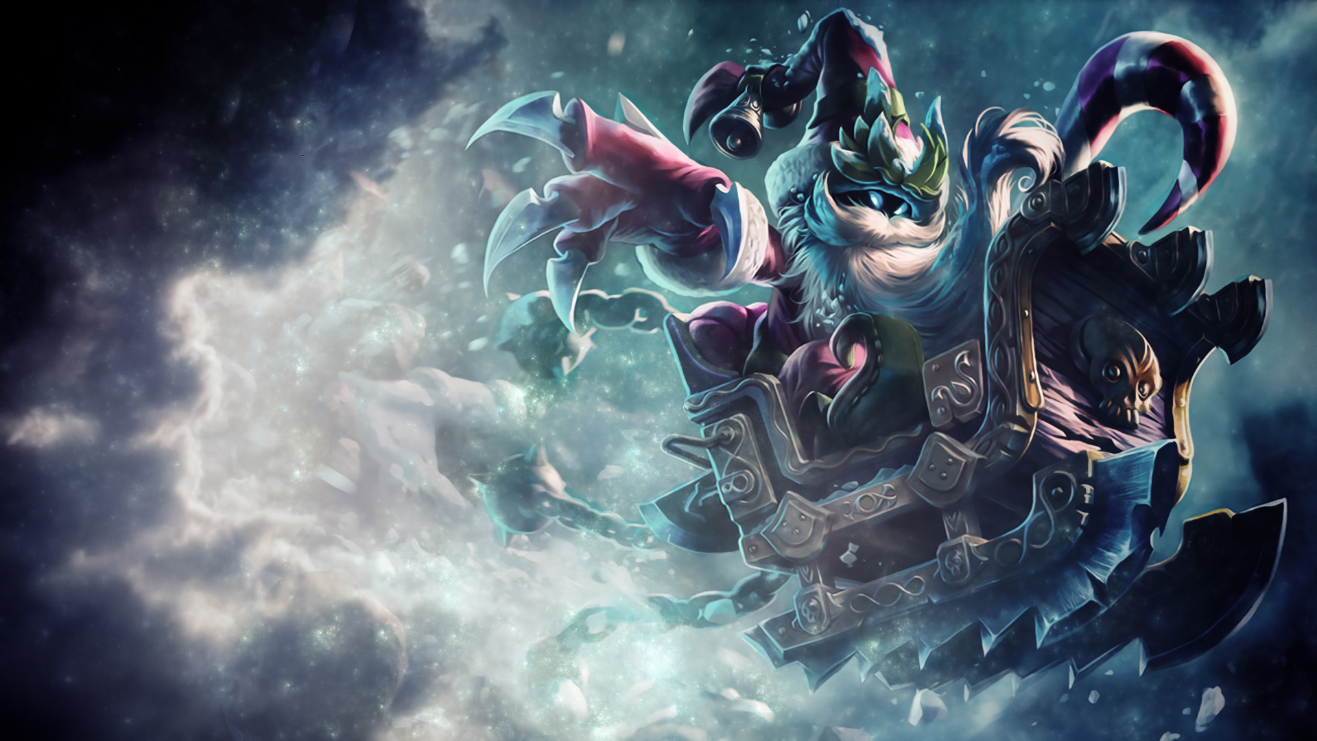 Tahm Kench, League of Legends, Fumo, Full HD, sfondo desktop