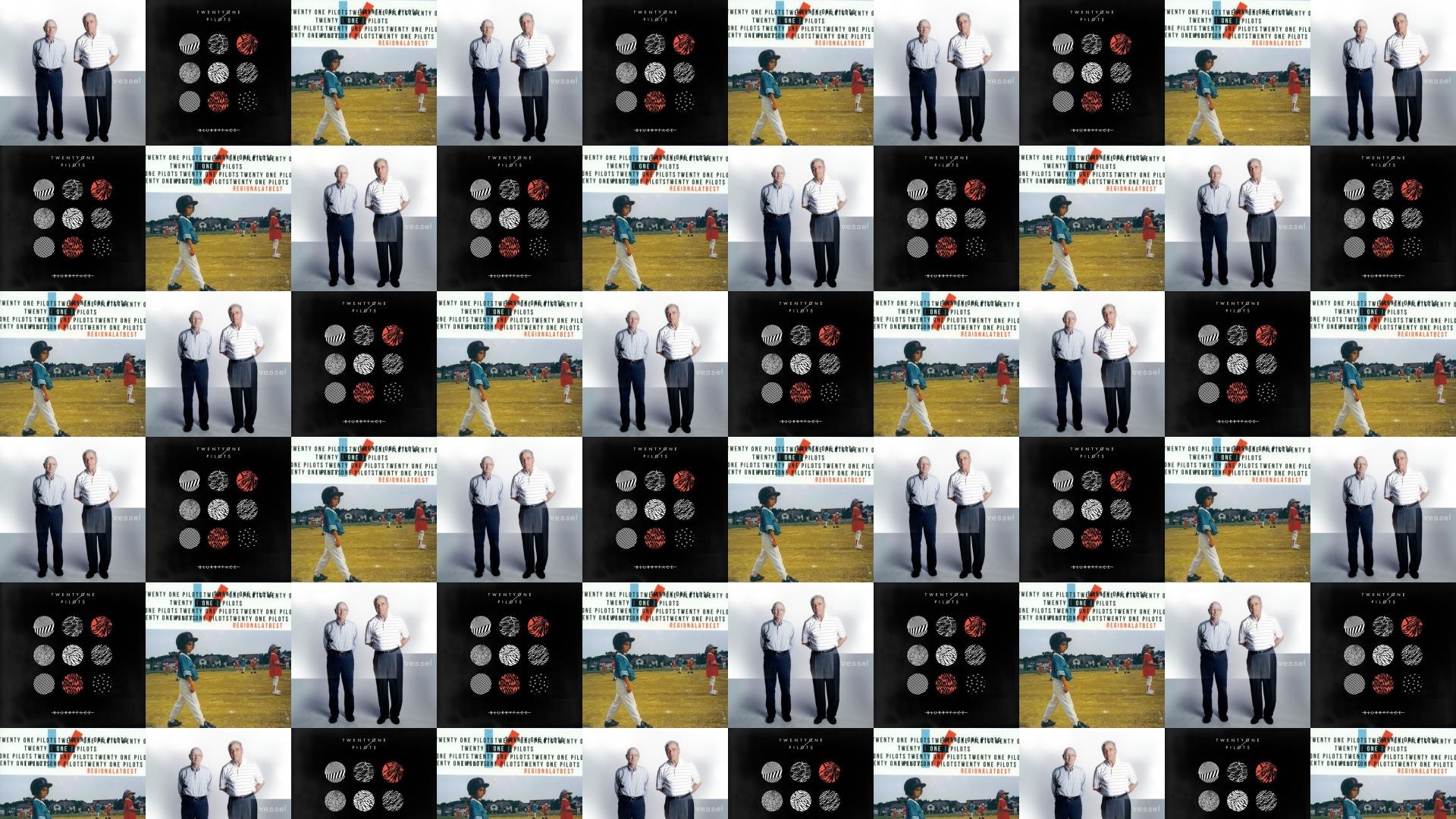 Twenty One Pilots, Vessel, Blurryface, Collage, Full HD, sfondo desktop