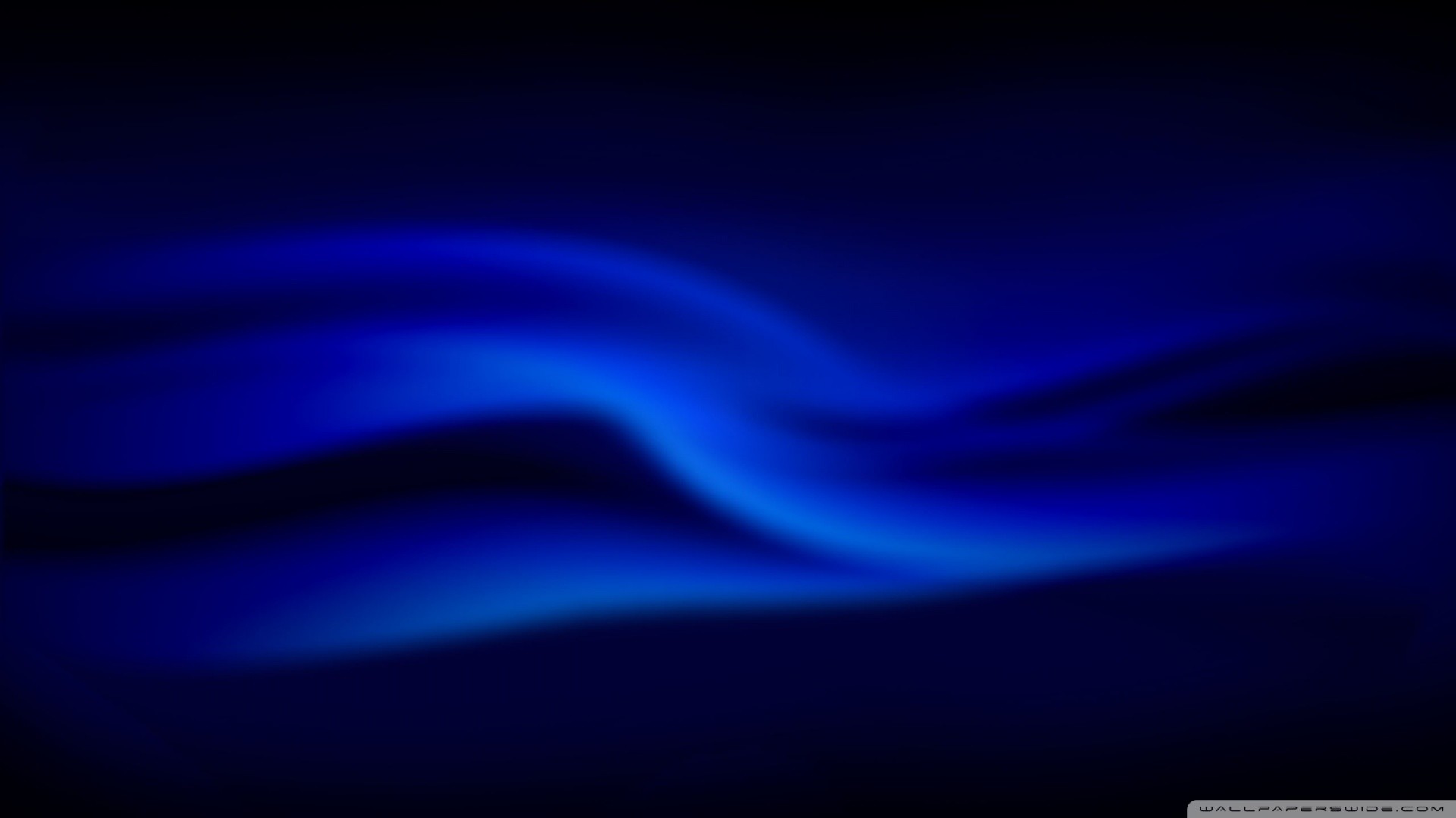 Onde di luce, Blu, Sfondo nero, Astratto, 16:9 Full HD, wallpaper widescreen