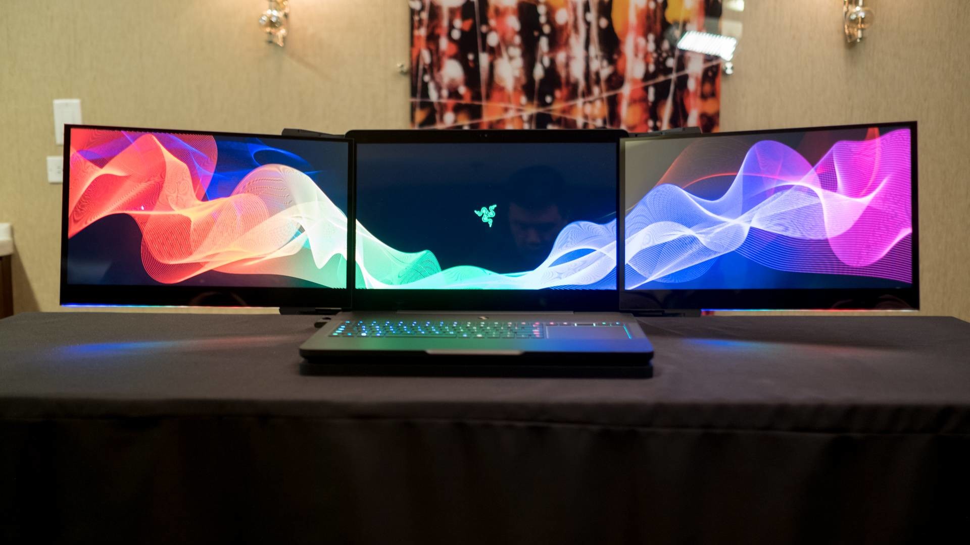 Razer Project Valerie, Razer, Laptop tre schermi, Razer Chroma, 1920x1080, sfondo per PC