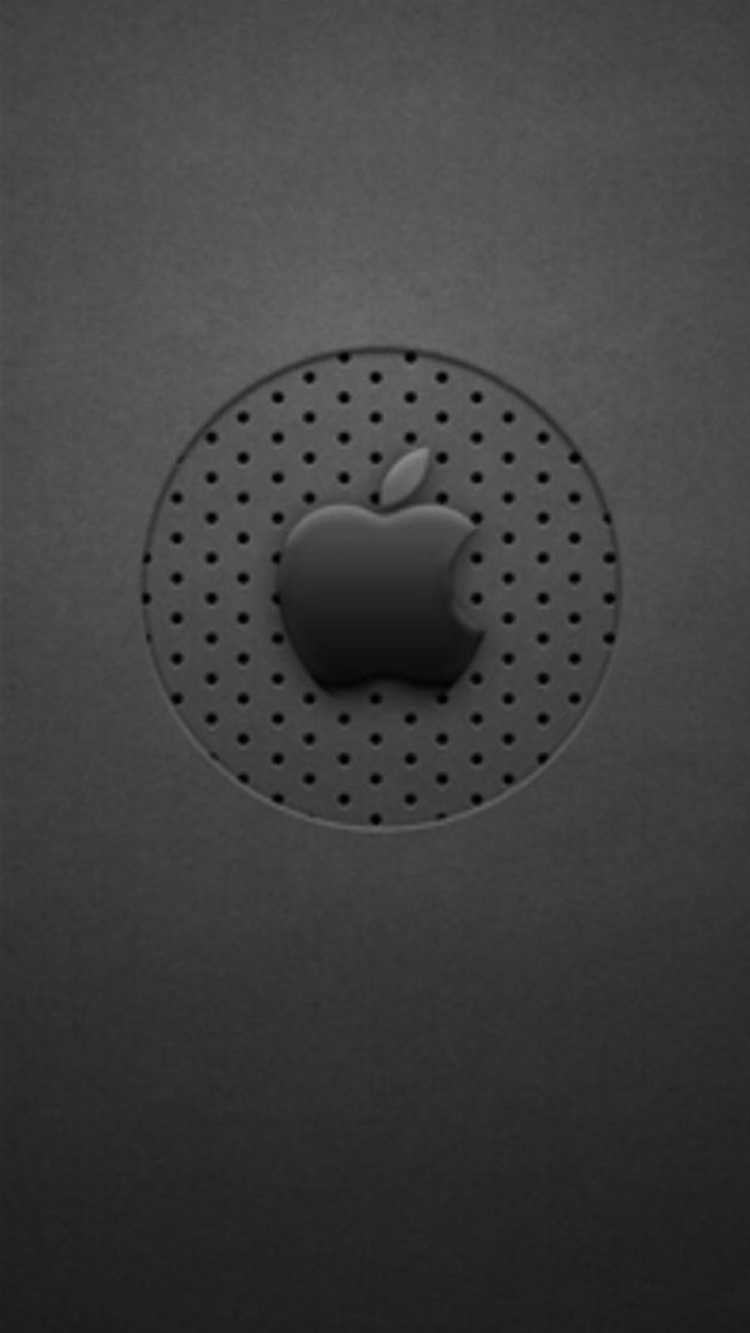 Logo Apple, Apple, Grigio, Minimalista, sfondo iPhone