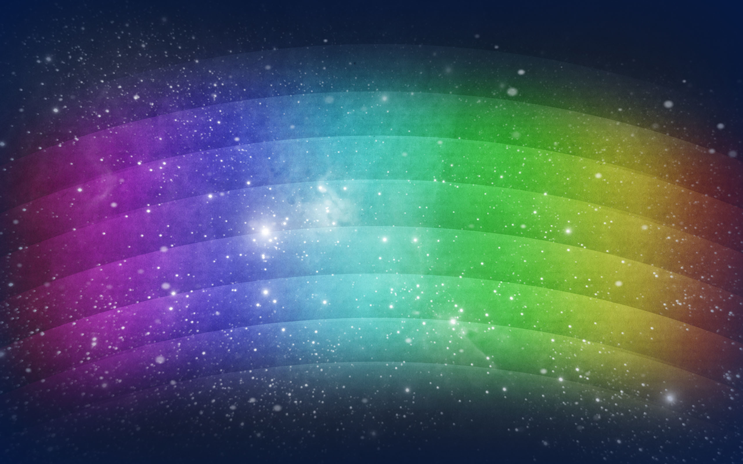 Arcobaleno, Stelle, Astratto, 2560x1600, immagine di sfondo