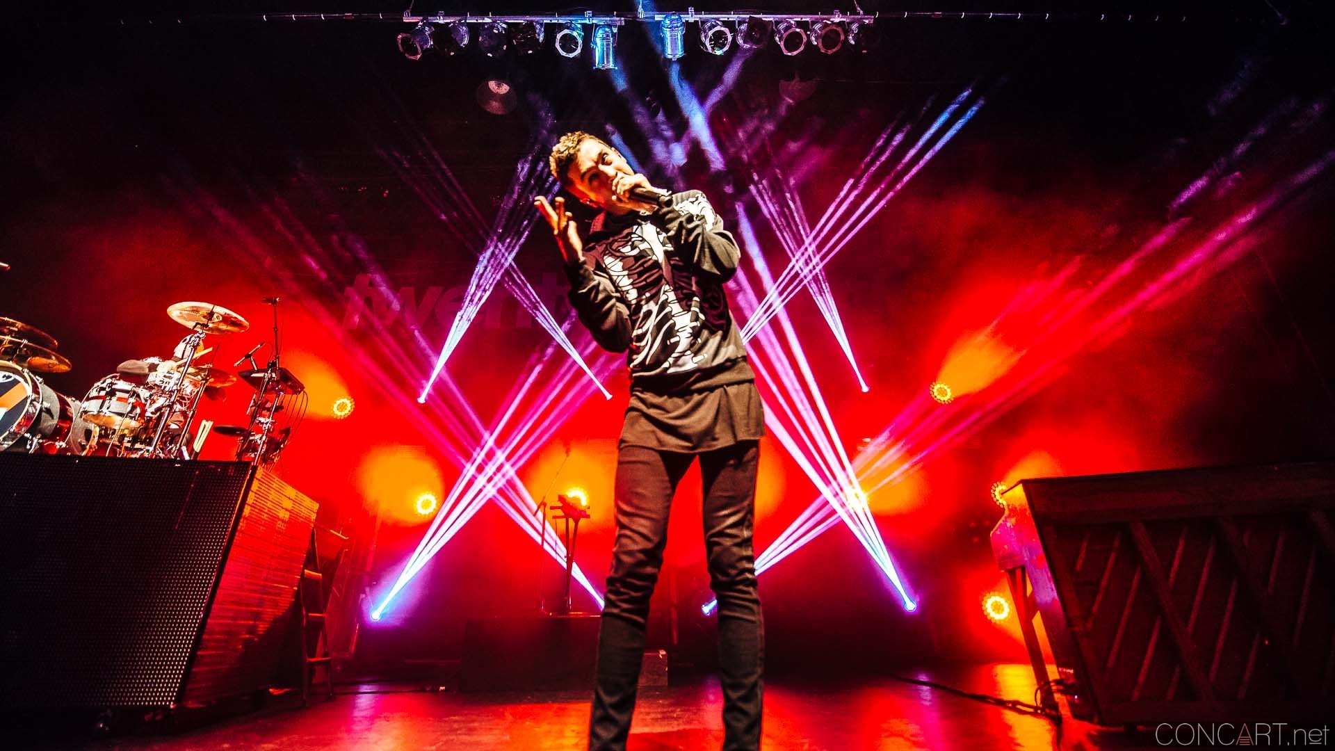 Tyler Joseph, Twenty One Pilots, Concerto, Laser, Full HD, sfondo per PC e portatile