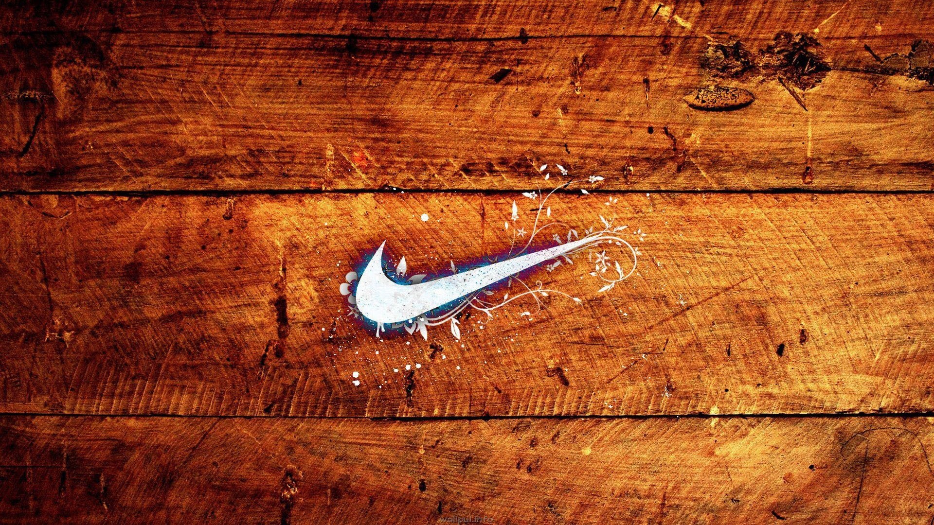 Nike, Swoosh, Legno, Full HD, sfondo per portatile