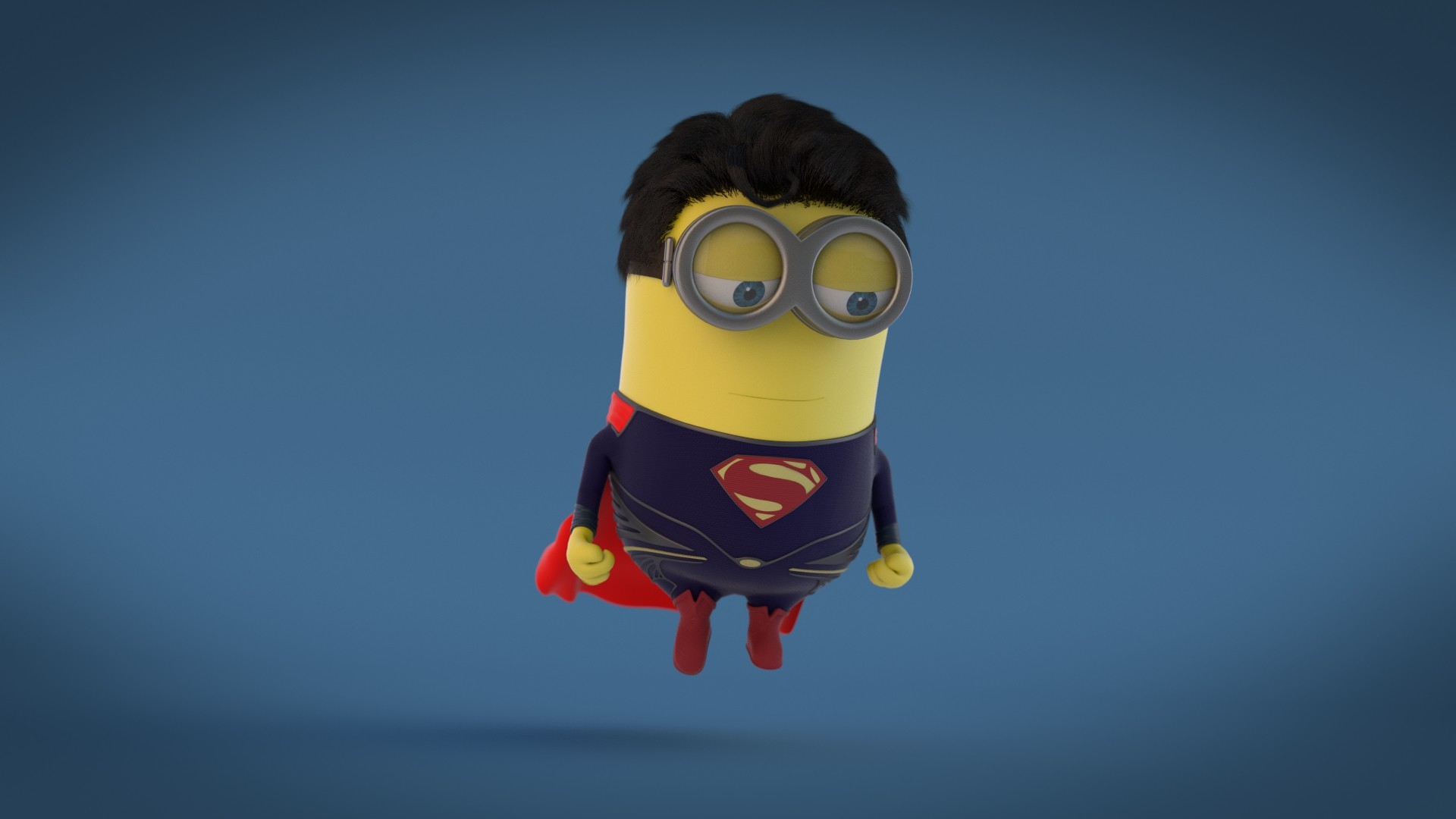 Minions, Superman, Costume, 1920x1080, sfondo per PC