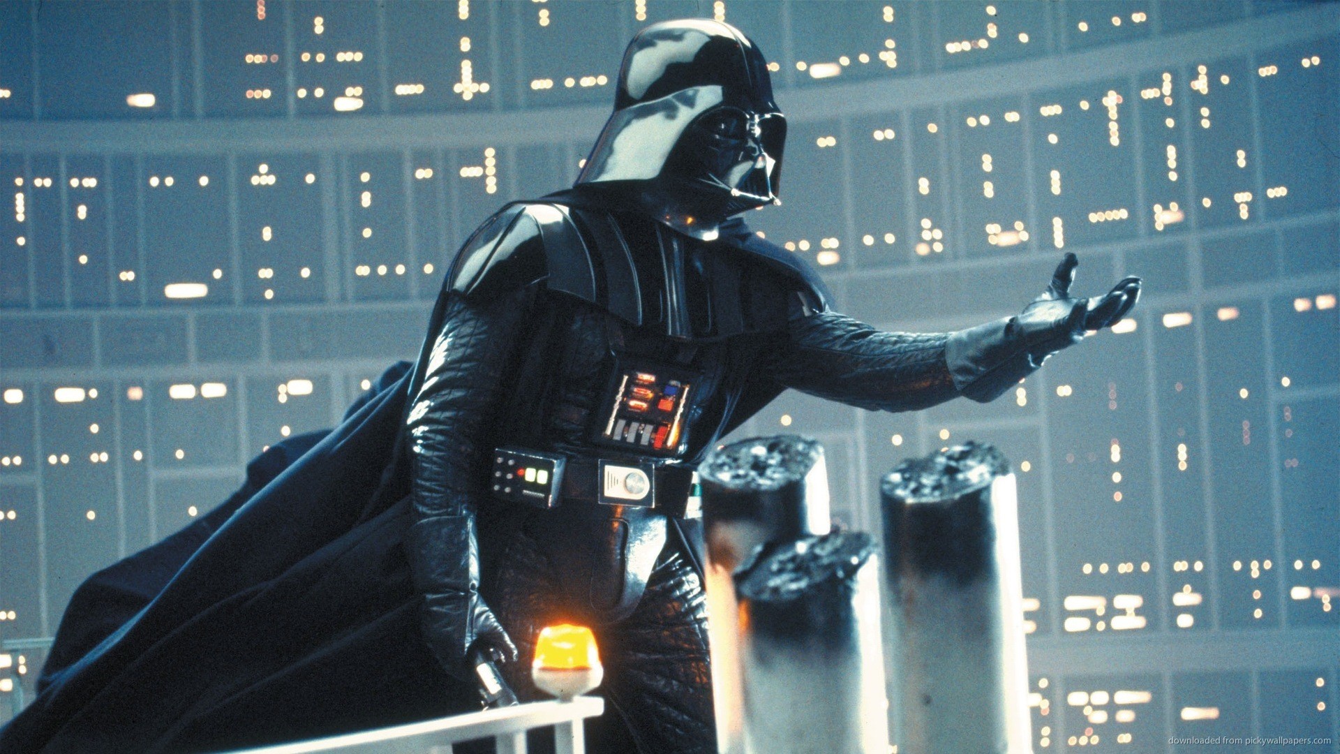 Darth Vader, L'Impero colpisce ancora, Città delle Nuvole, Star Wars, sfondo widescreen Full HD