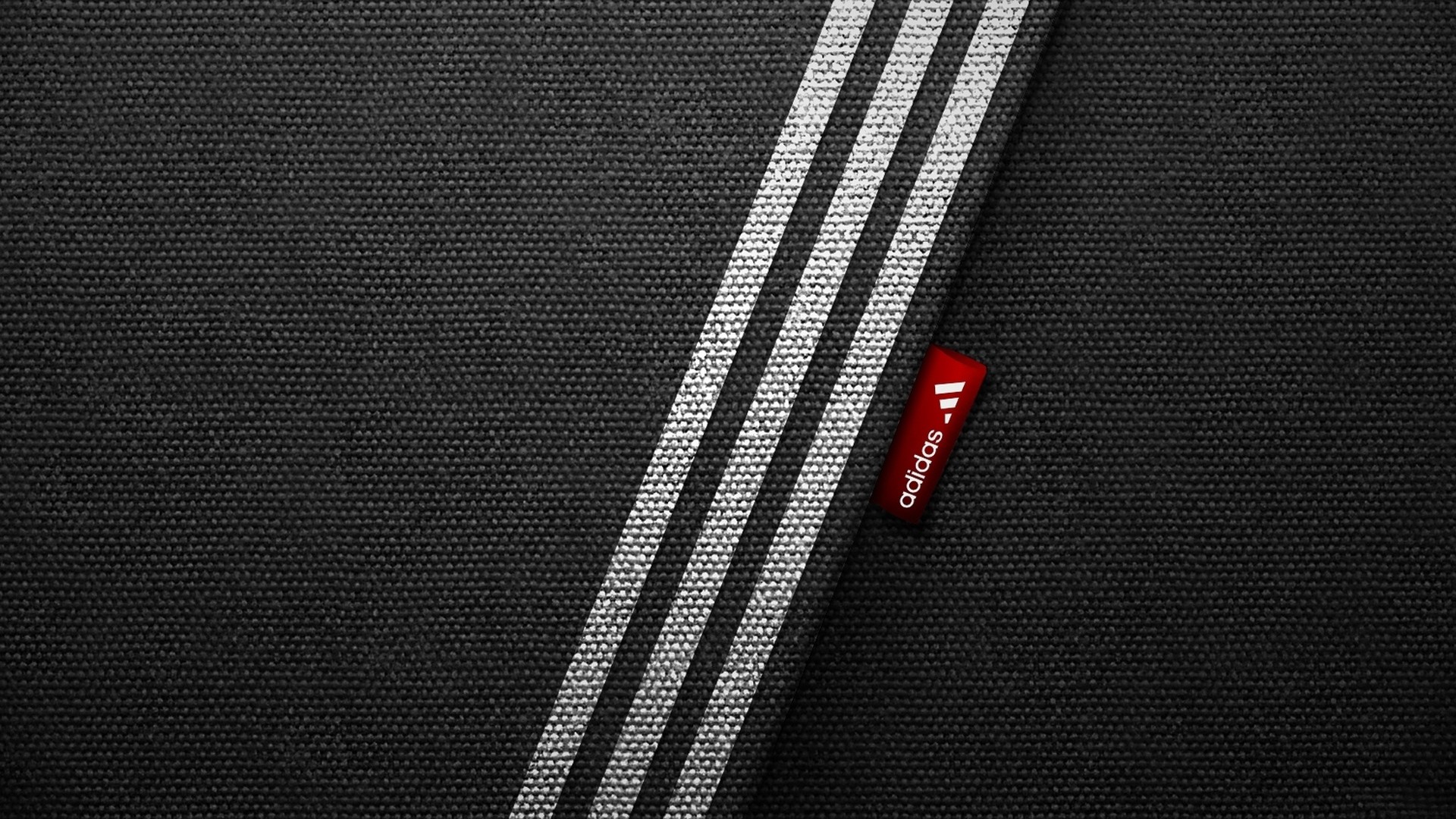 Adidas, Tre strisce, Tessuto, Grigio scuro, Full HD, sfondo desktop