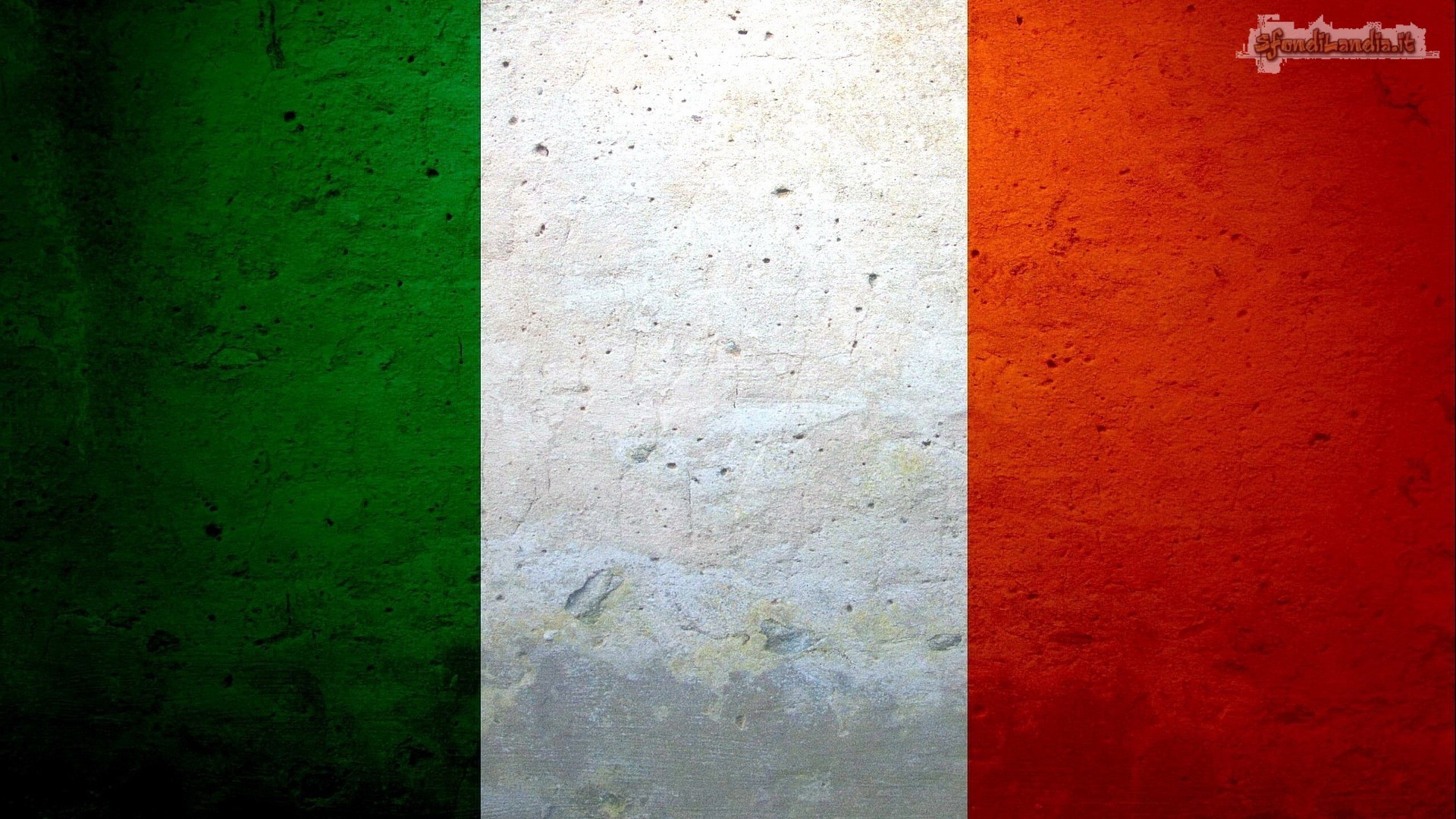 Bandiera italiana, Tricolore, Italia, Texture, Full HD, sfondo per PC e portatile