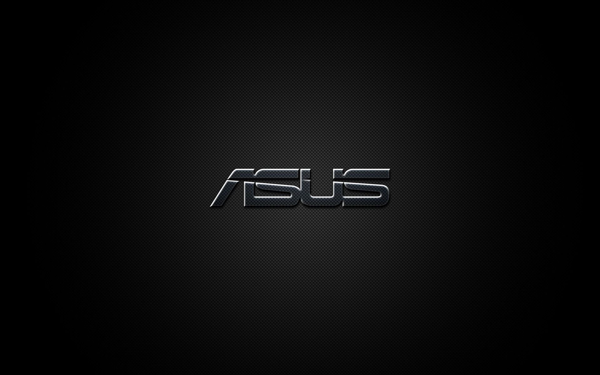ASUS, Logo, Sfondo nero, Minimalismo, 16:10 Full HD, wallpaper widescreen