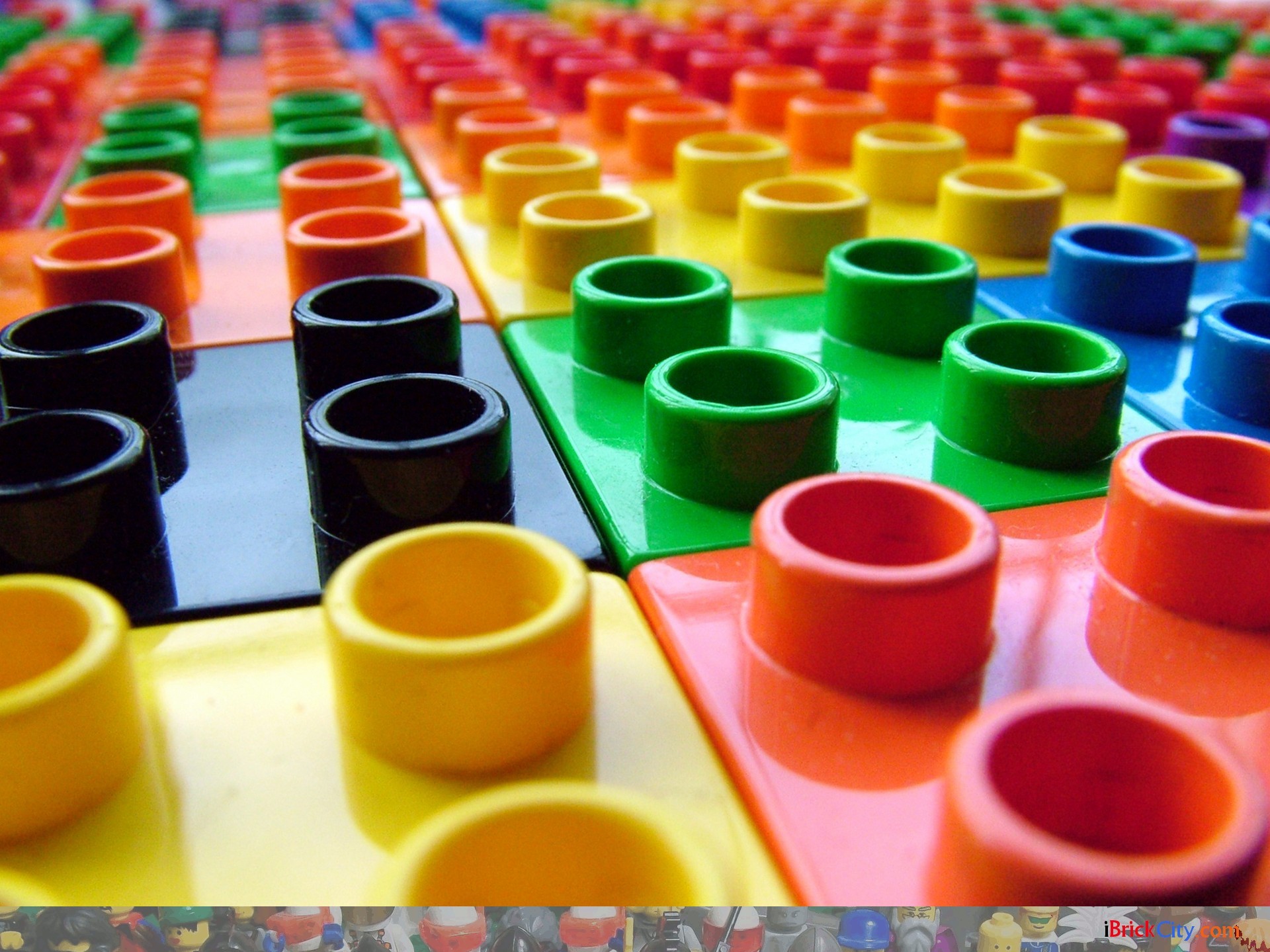 Mattoncini LEGO Duplo, Colori vivaci, Macro, Full HD, sfondo per iPad e tablet