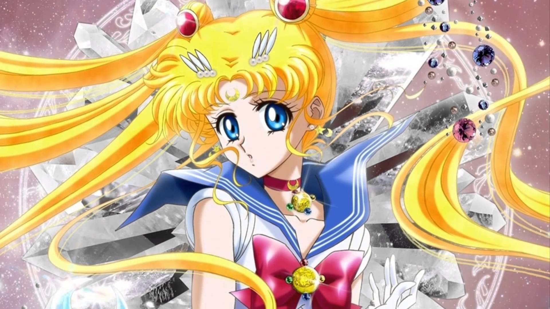 Sailor Moon, Usagi Tsukino, Sailor Moon Crystal, Primo piano, 1920x1080, sfondo per PC