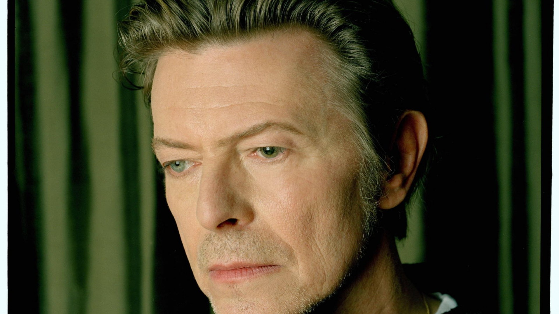 David Bowie, Ritratto, Primo piano, Verde, Full HD, sfondo per PC