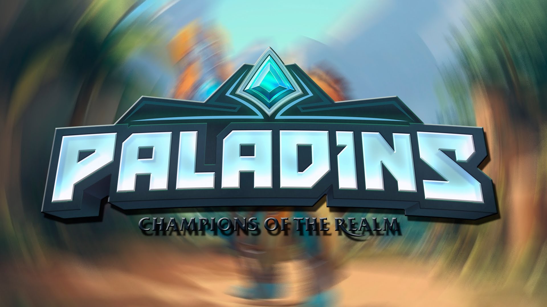 Paladins: Champions of the Realm, Logo, Motion blur, Full HD, sfondo per PC