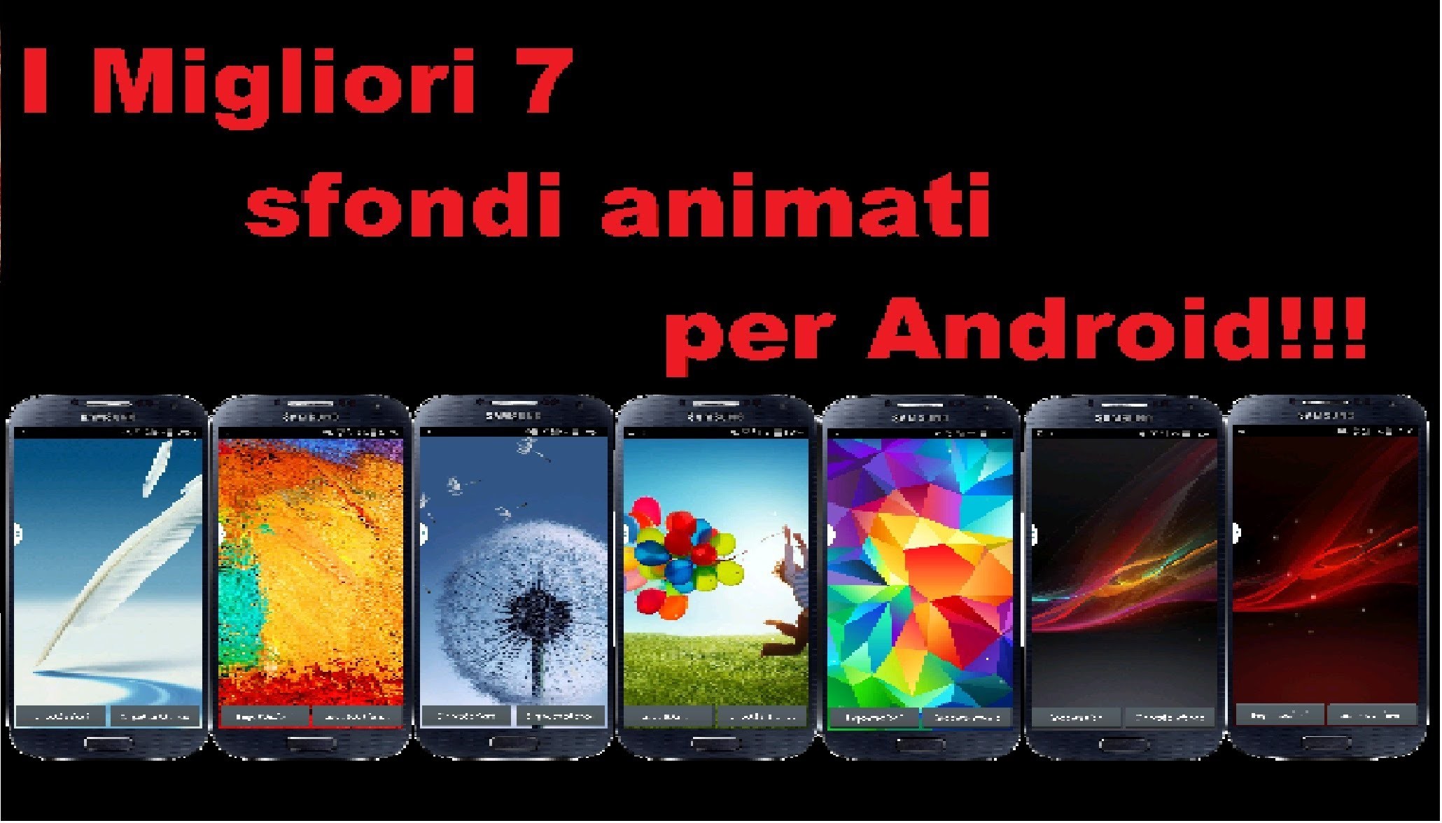 I Migliori Sfondi Animati per Android #1, Full HD, sfondo per PC