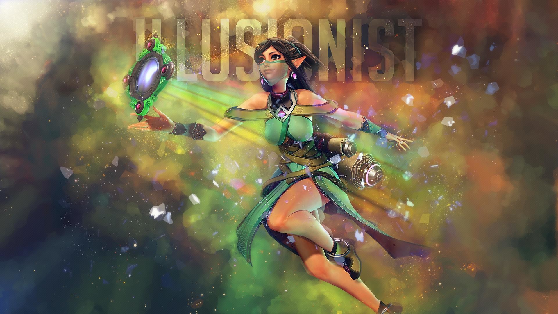 Ying, Illusionist, Paladins, Specchi, Full HD, sfondo per PC e portatile