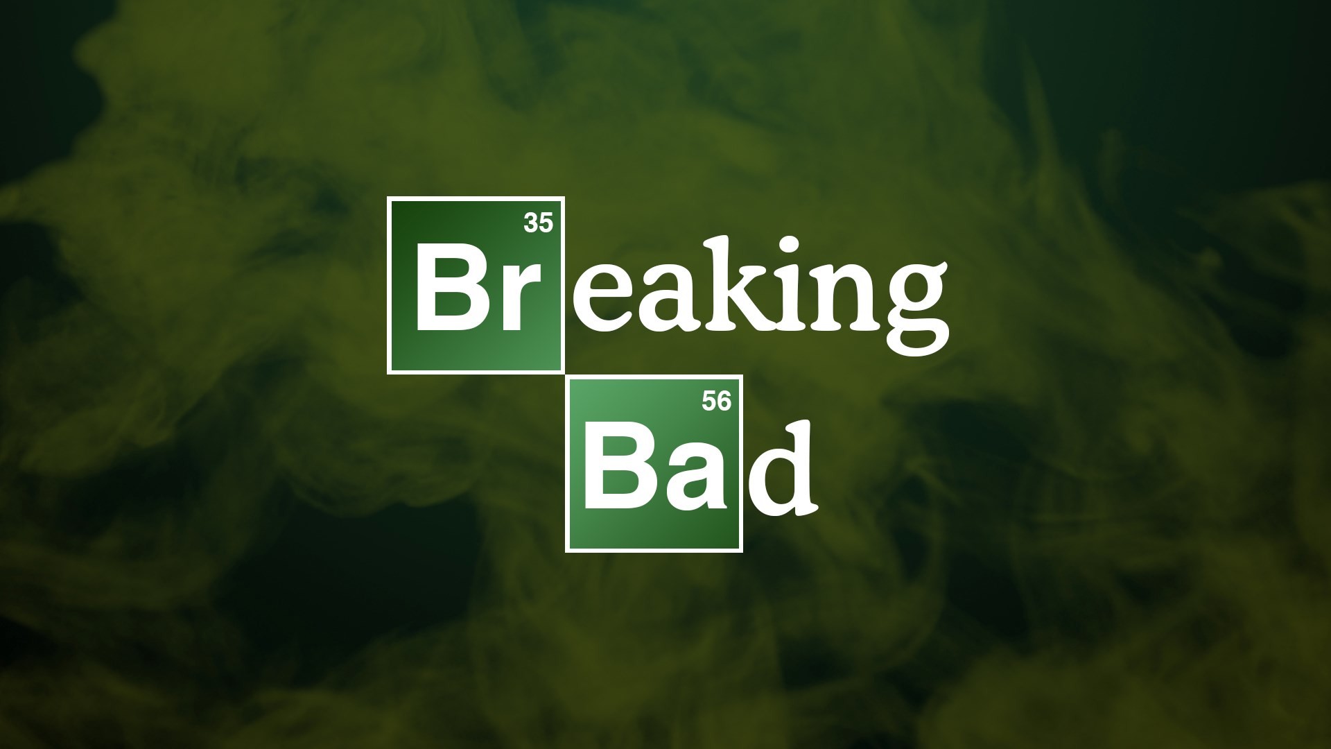 Breaking Bad, Logo, Fumo verde, Full HD 1080p, sfondo desktop