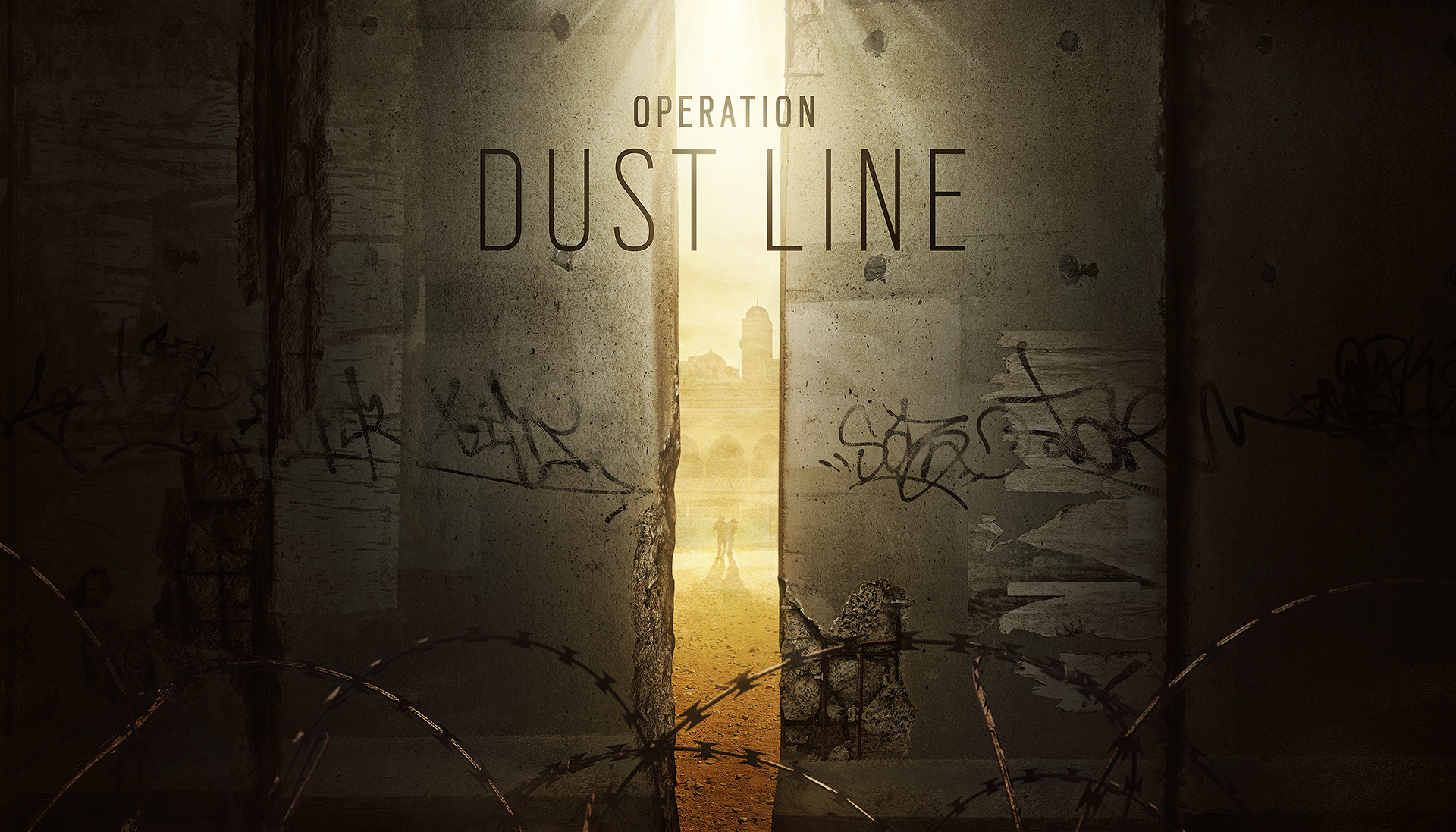 Tom Clancy's Rainbow Six Siege, Operation Dust Line, Muro, Filo spinato, sfondo Full HD per PC