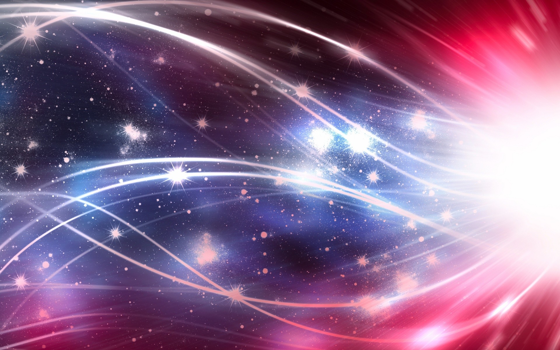 Scie luminose, Stelle, Spazio, Astratto, 1920x1200, sfondo per PC