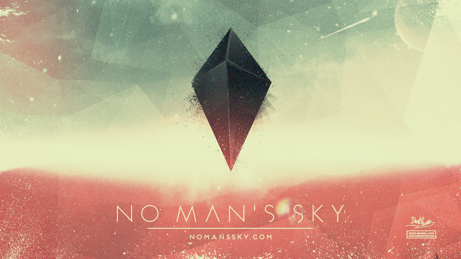 No Man's Sky, Atlas, Logo, Toni pastello, 1920x1080, immagine di sfondo