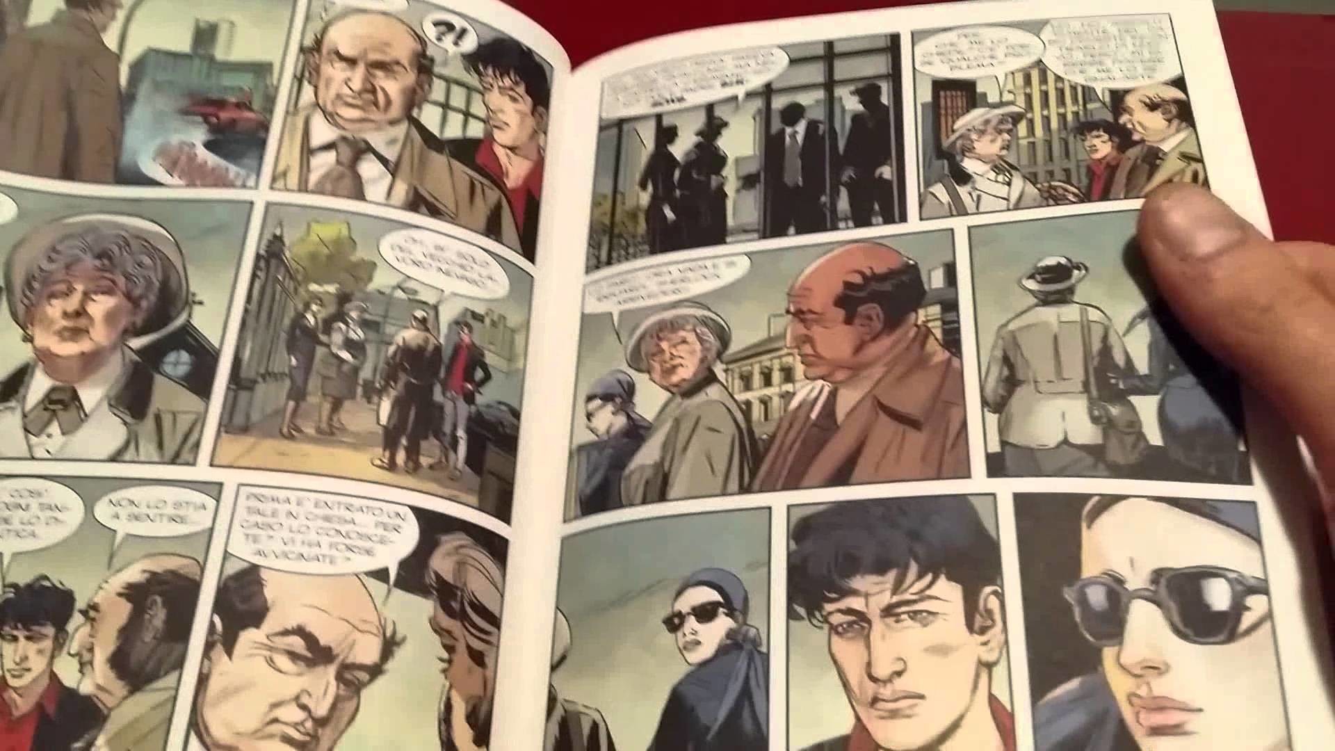Dylan Dog, Albo aperto, Tavole a fumetti, Full HD, sfondo desktop