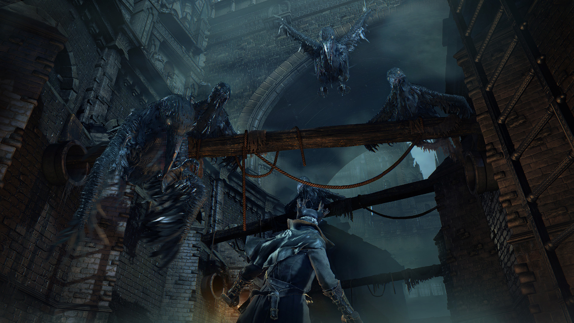 Bloodborne, Gotico, Videogioco, Buio, 1920x1080, immagine di sfondo