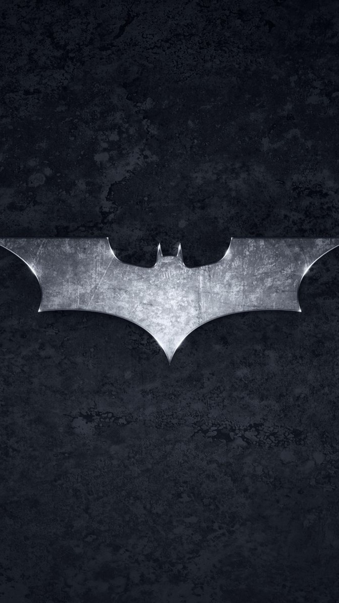 Batman, Logo, Sfondo grigio scuro, Full HD, schermata di blocco Samsung S25