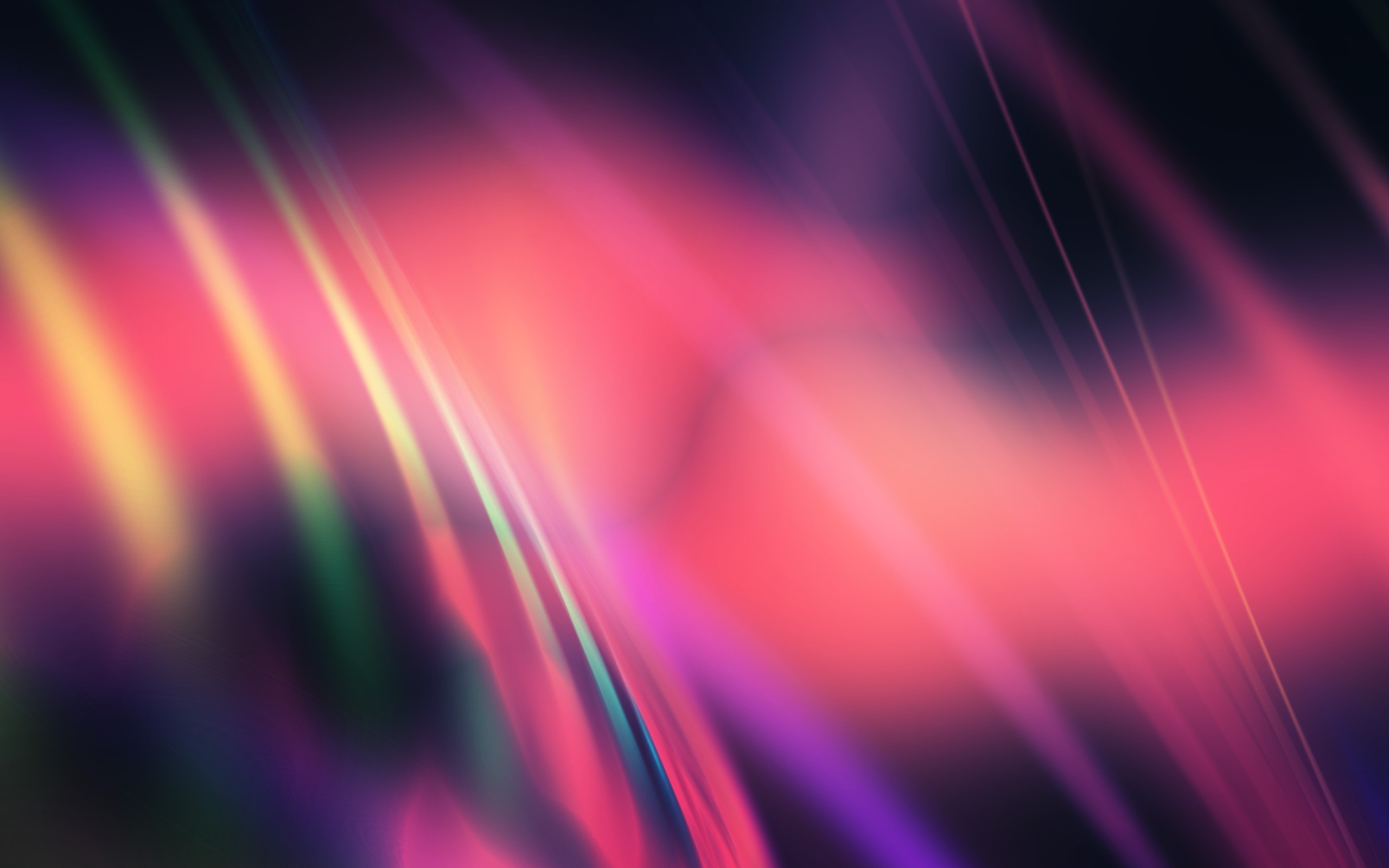 Luci sfocate, Astratto, Rosa, 2560x1600, immagine di sfondo