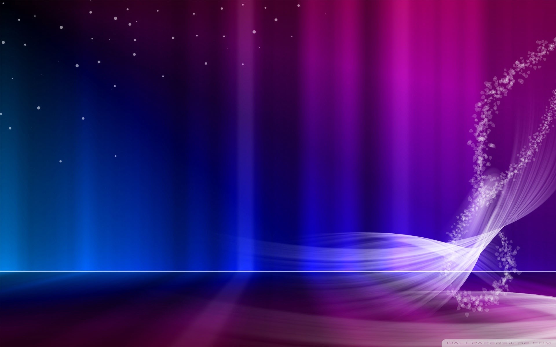 Windows Vista, Aurora, Viola, Astratto, Full HD, sfondo desktop