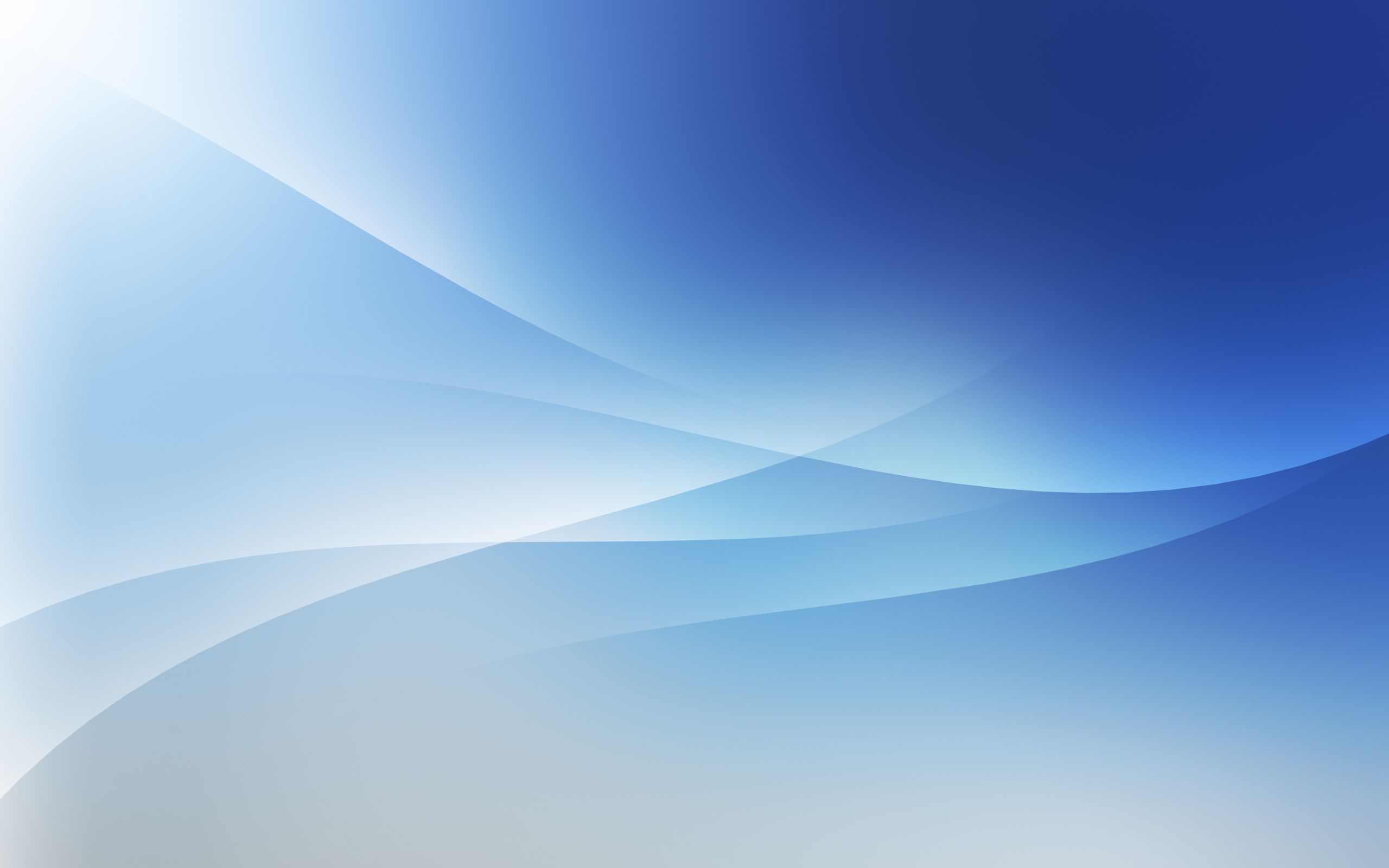 Onde, Astratto, Blu e bianco, 2K 1600p, sfondo desktop