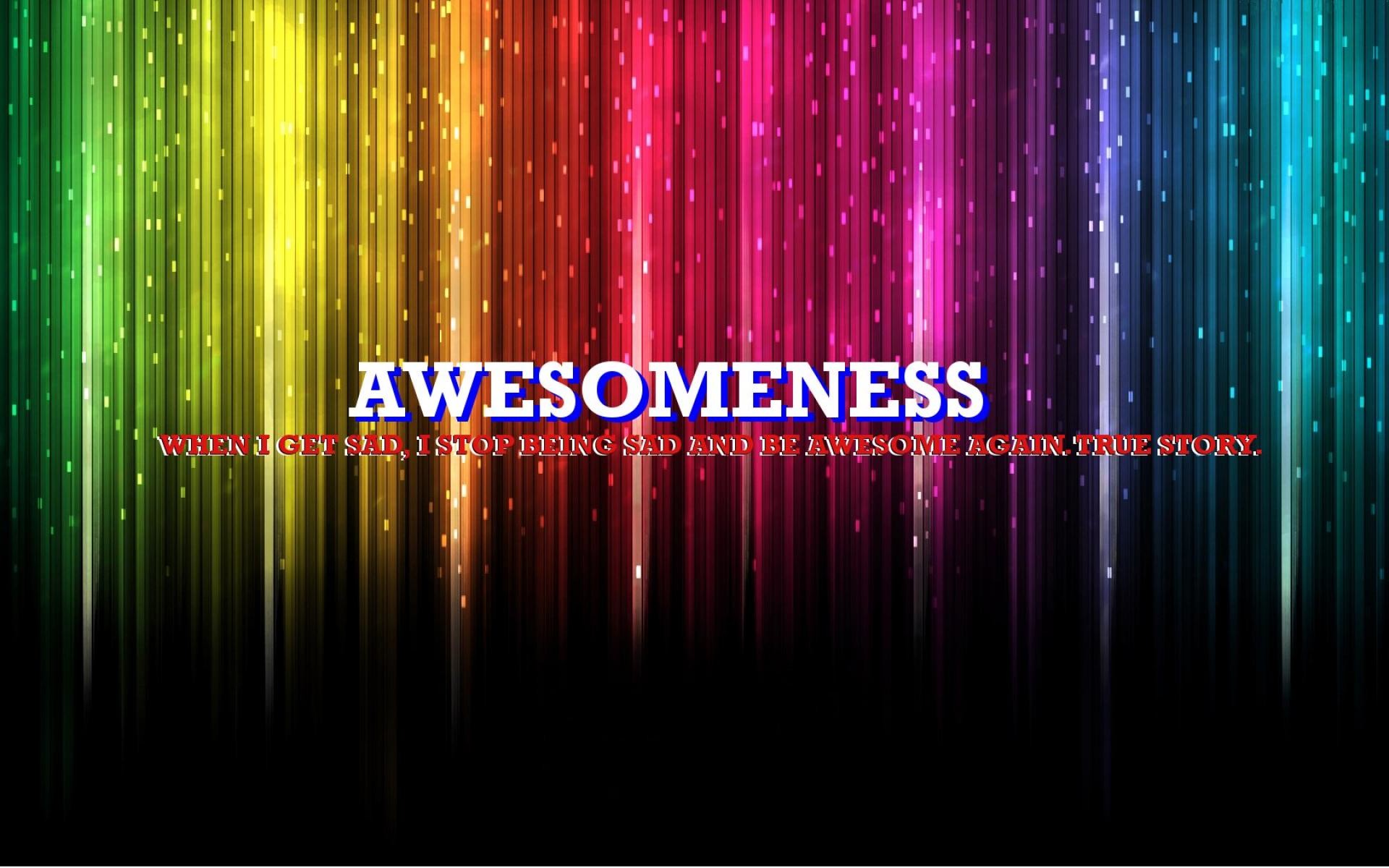 Awesomeness, Linee luminose, Colori dell'arcobaleno, 1920x1200, immagine di sfondo