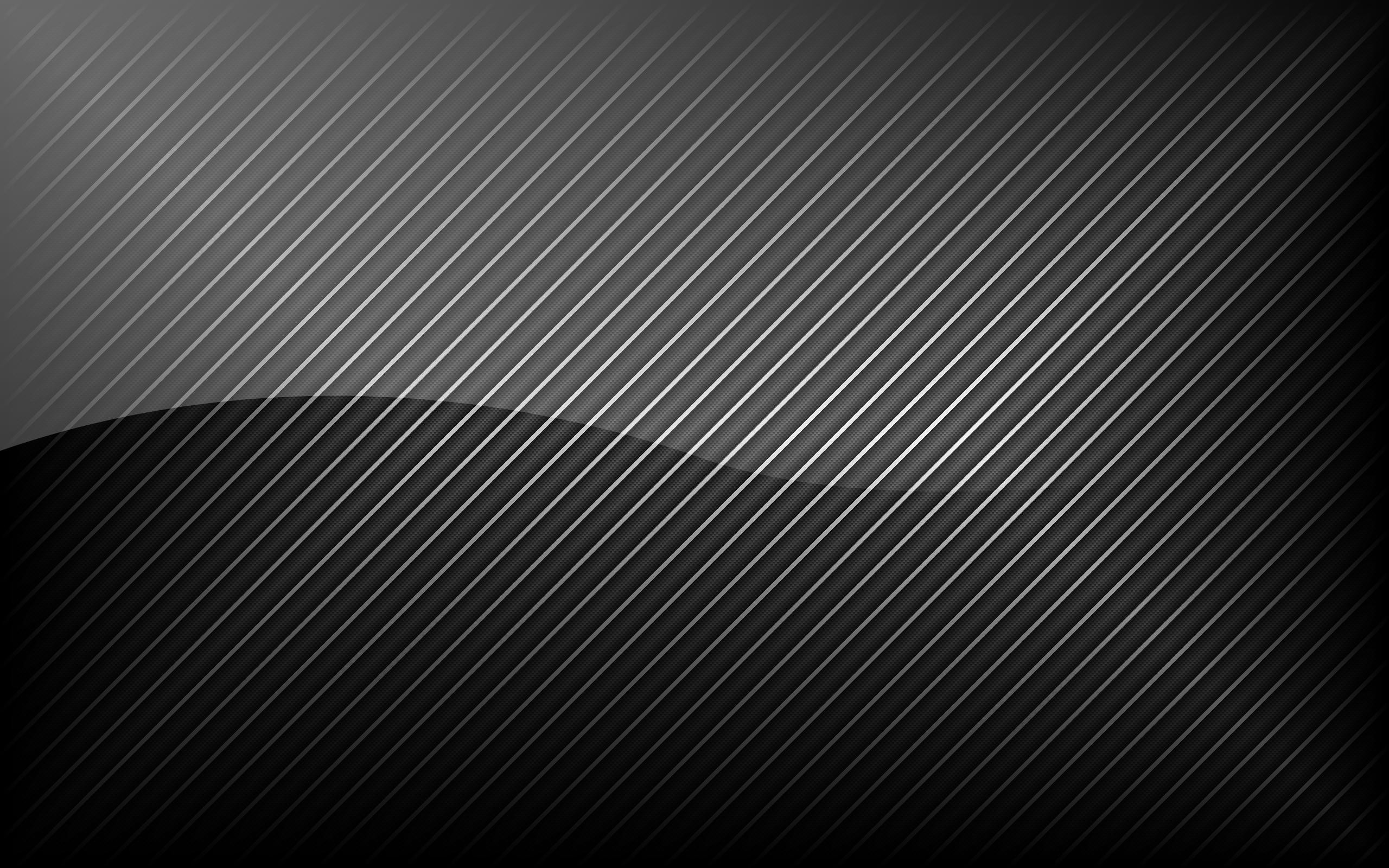 Fibra di carbonio, Trama diagonale, Curva, Grigio scuro, 2K, sfondo per portatile