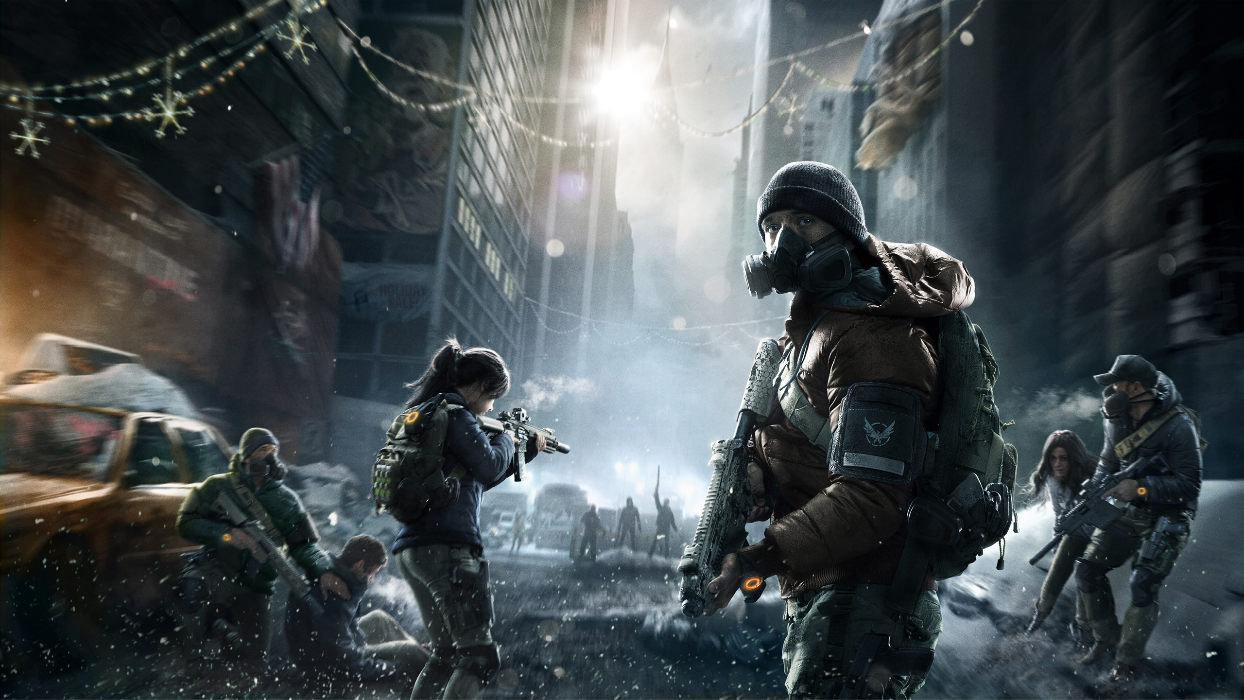 Tom Clancy's The Division, Agente, New York, Neve, Combattimento, sfondo 16:9 2K