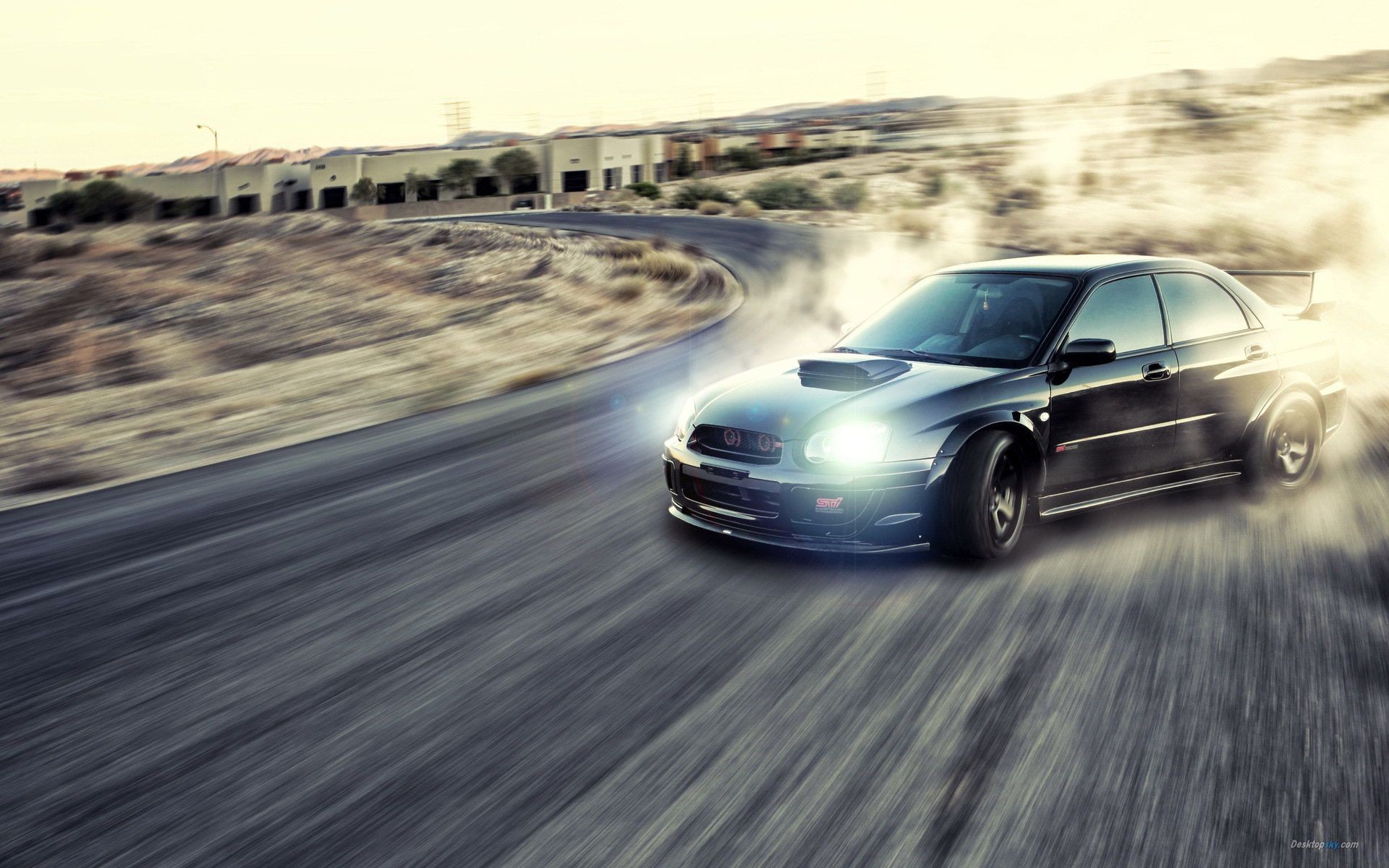 BMW M3, Drifting, Fumo, 16:10 Full HD, sfondo widescreen