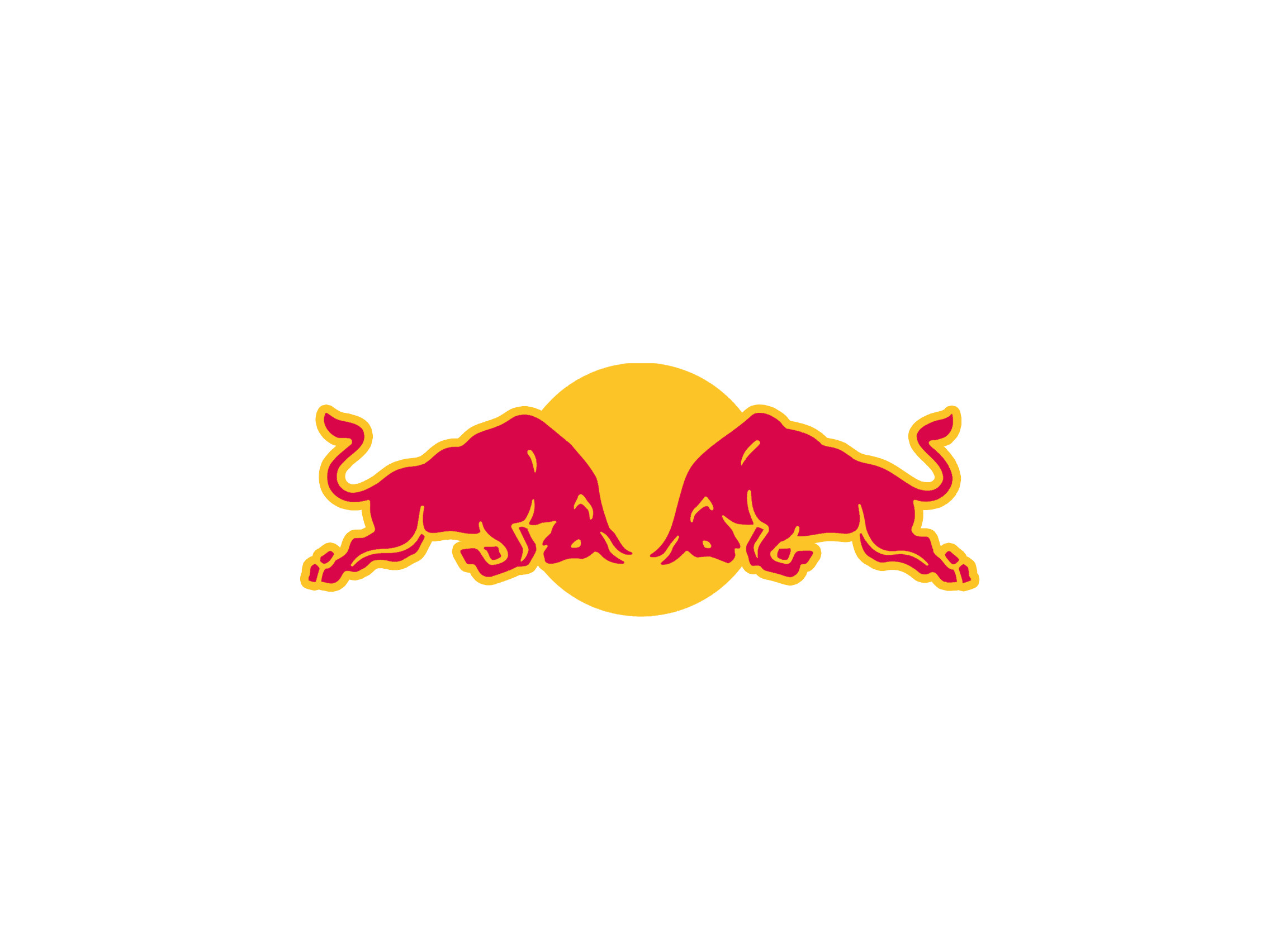 Logo Red Bull, Red Bull, Sfondo bianco, Minimalismo, Full HD, schermata di blocco iPad