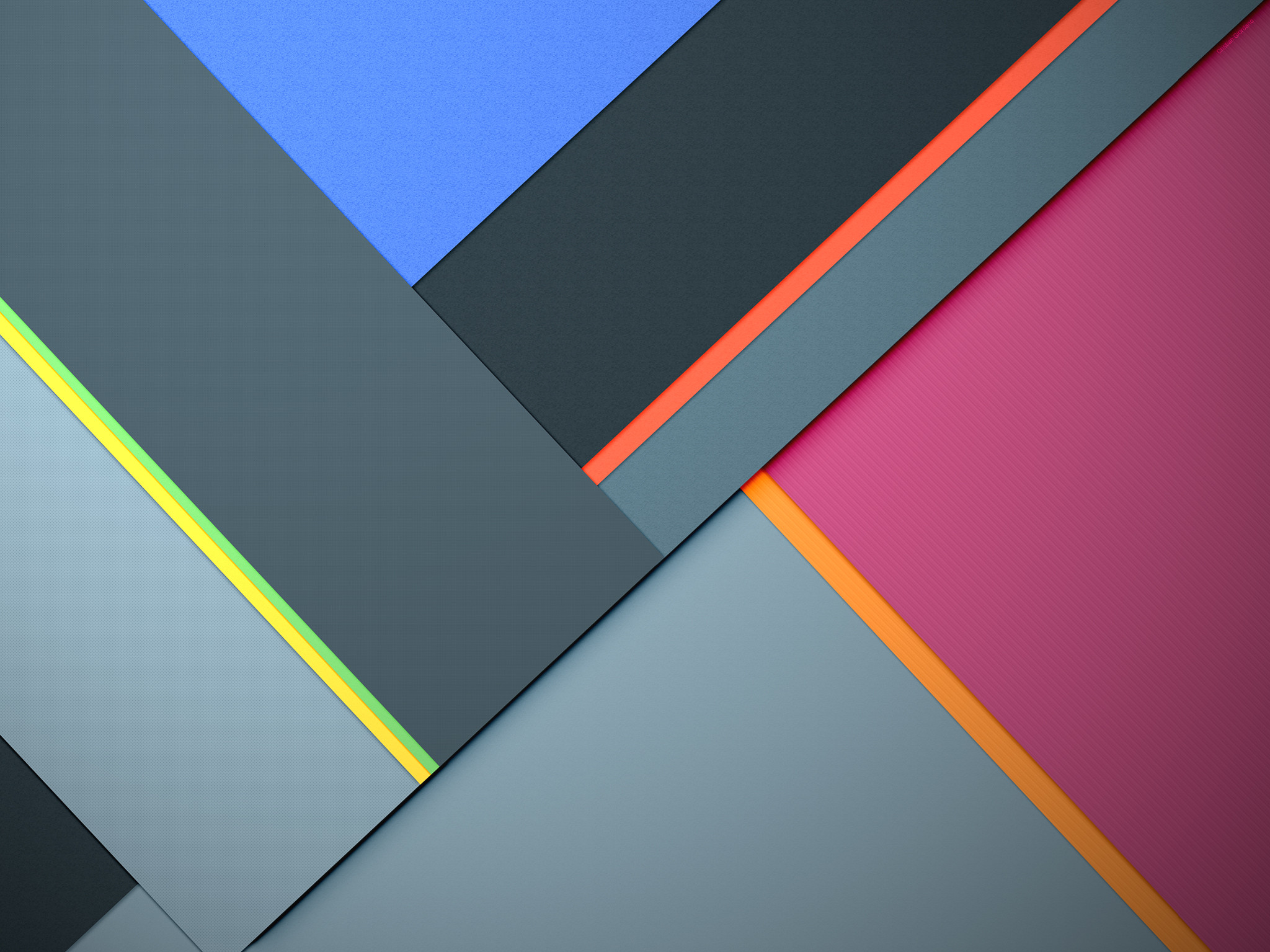 Material design, Geometrico, Grigio, Rosa, Full HD, sfondo per iPad e tablet